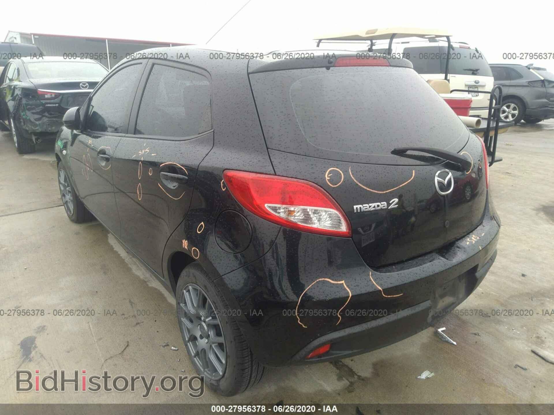 2014 MAZDA MAZDA2 - VIN: JM1DE1KY5E0185567 - Фото 3