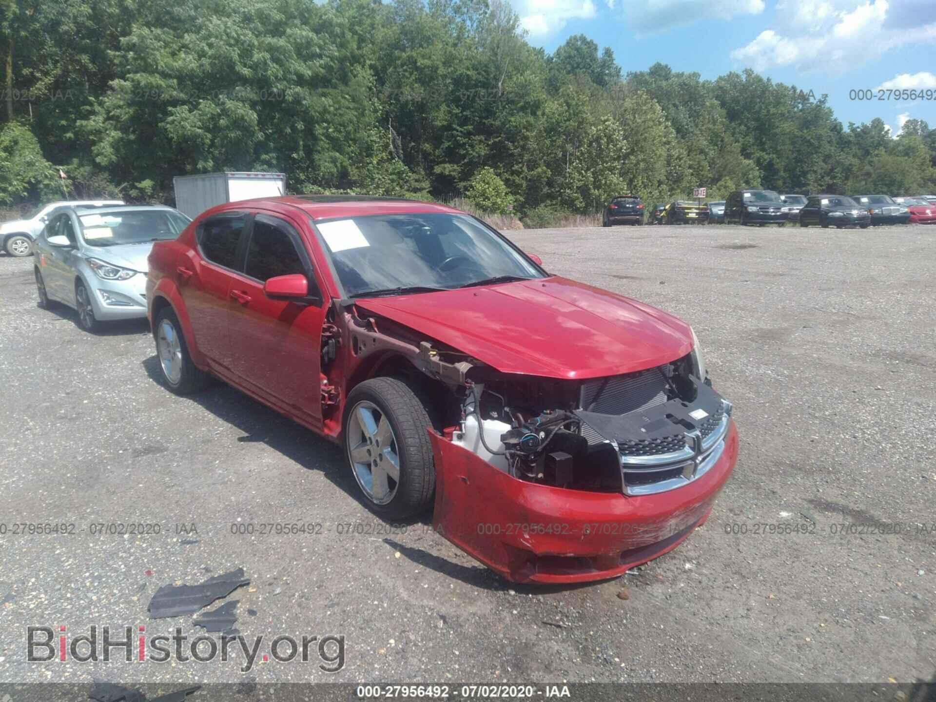 Фотография 1B3BD2FG0BN510546 - DODGE AVENGER 2011