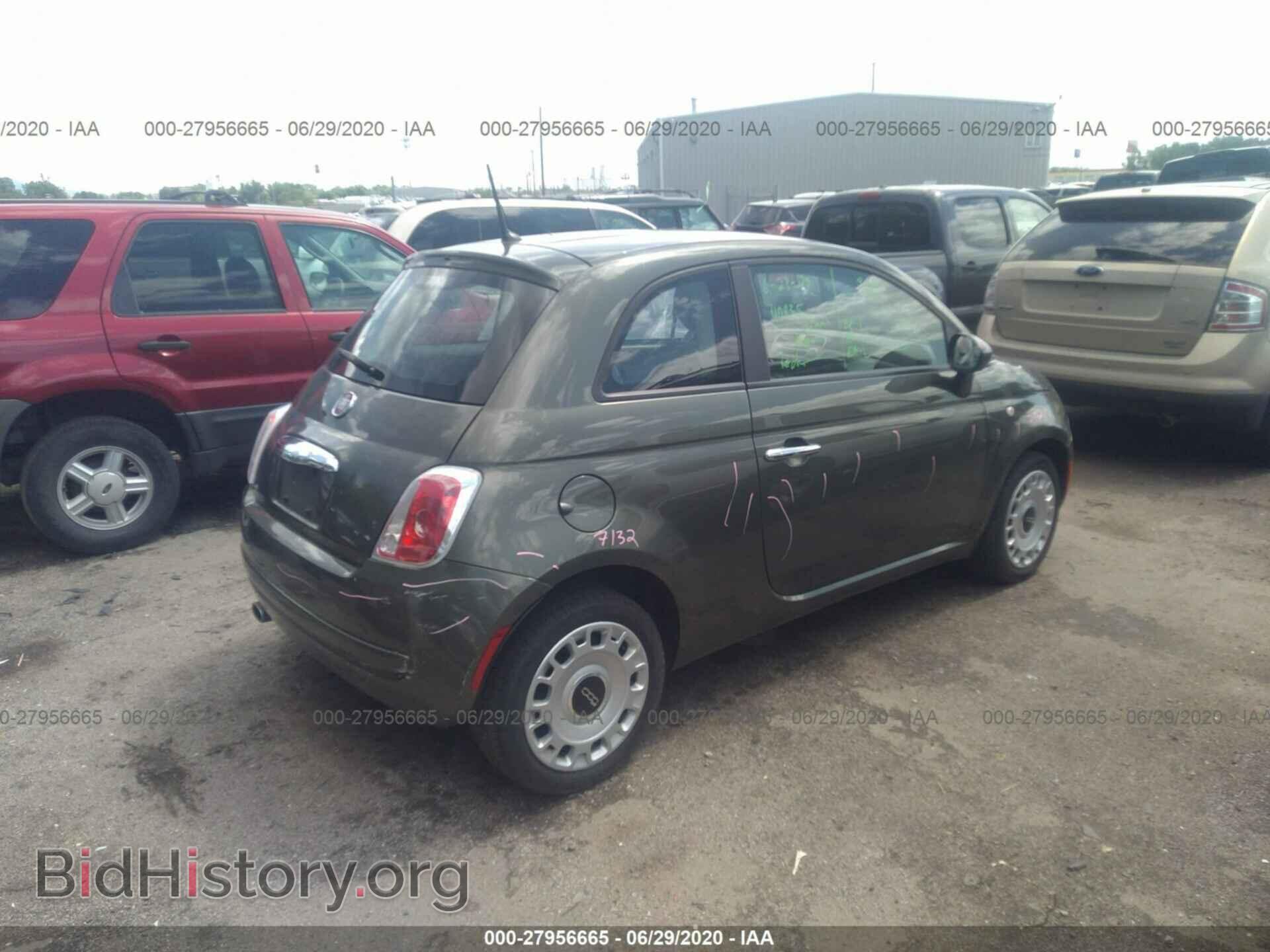 2012 FIAT 500 - VIN: 3C3CFFAR8CT343999 - Фото 4