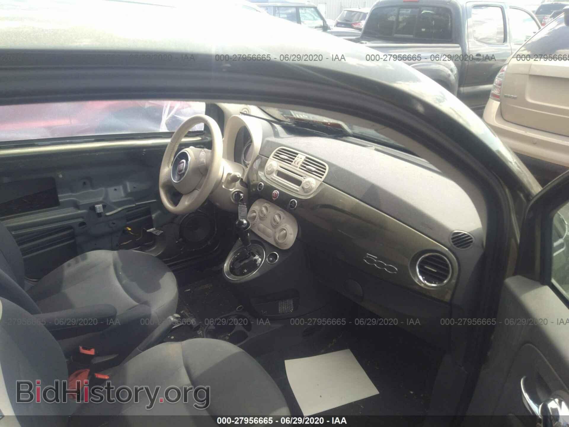 2012 FIAT 500 - VIN: 3C3CFFAR8CT343999 - Фото 5