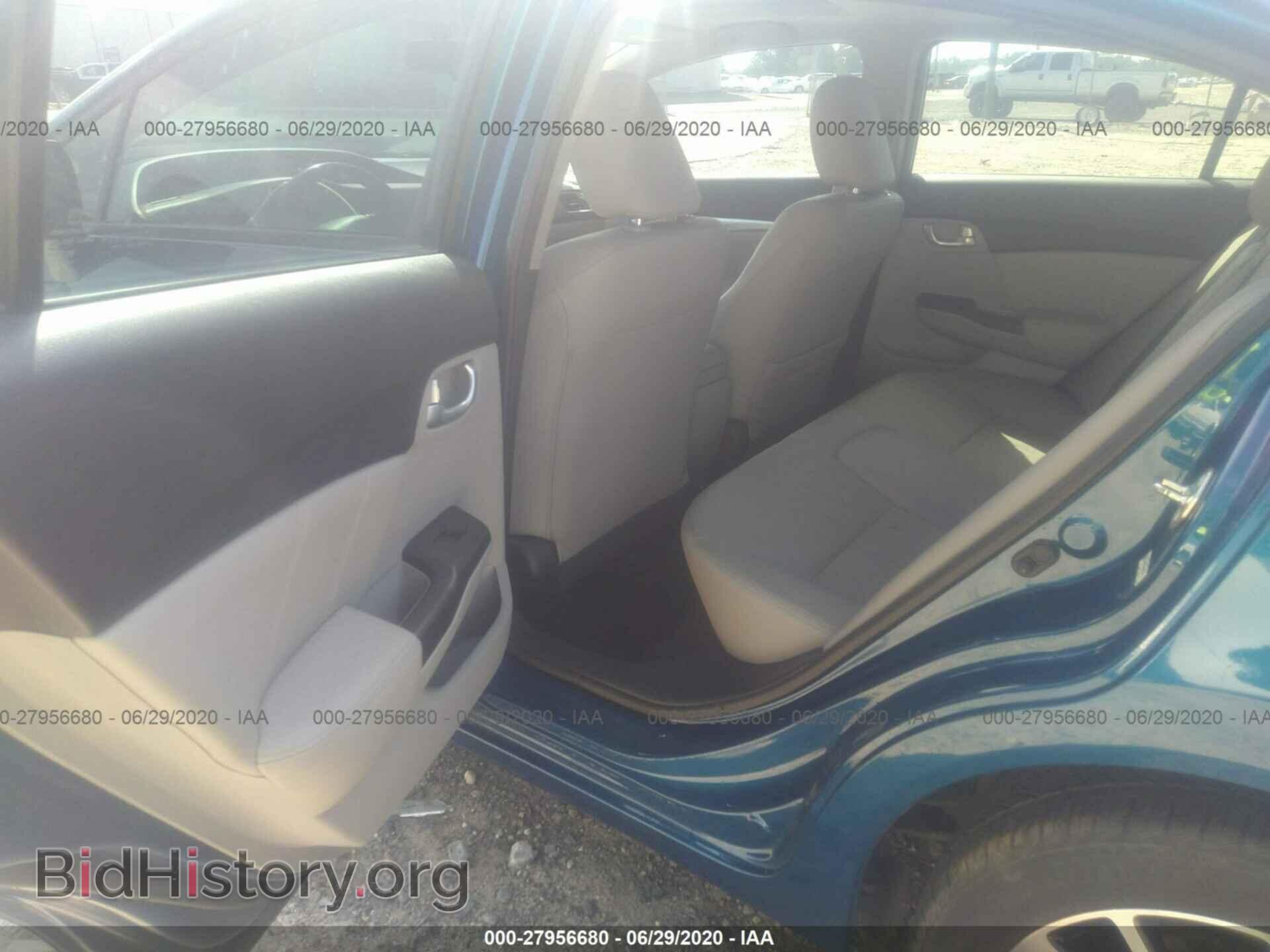 2013 HONDA CIVIC SDN - VIN: 19XFB2F94DE037894 - Photo 8