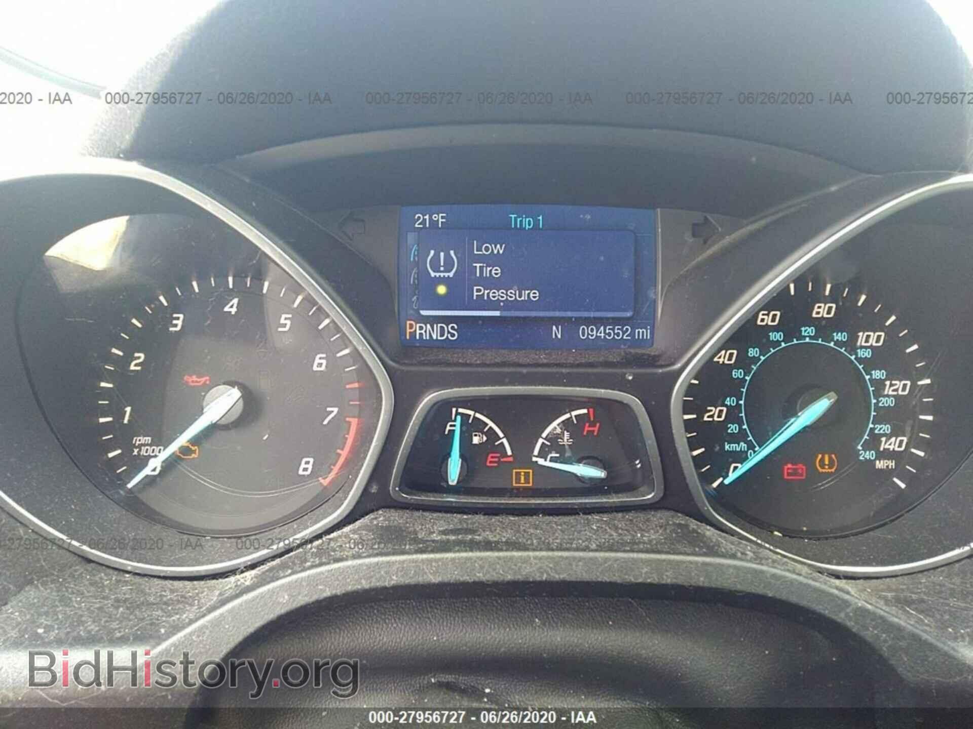 2014 FORD ESCAPE - VIN: 1FMCU0GX0EUC05138 - Фото 7