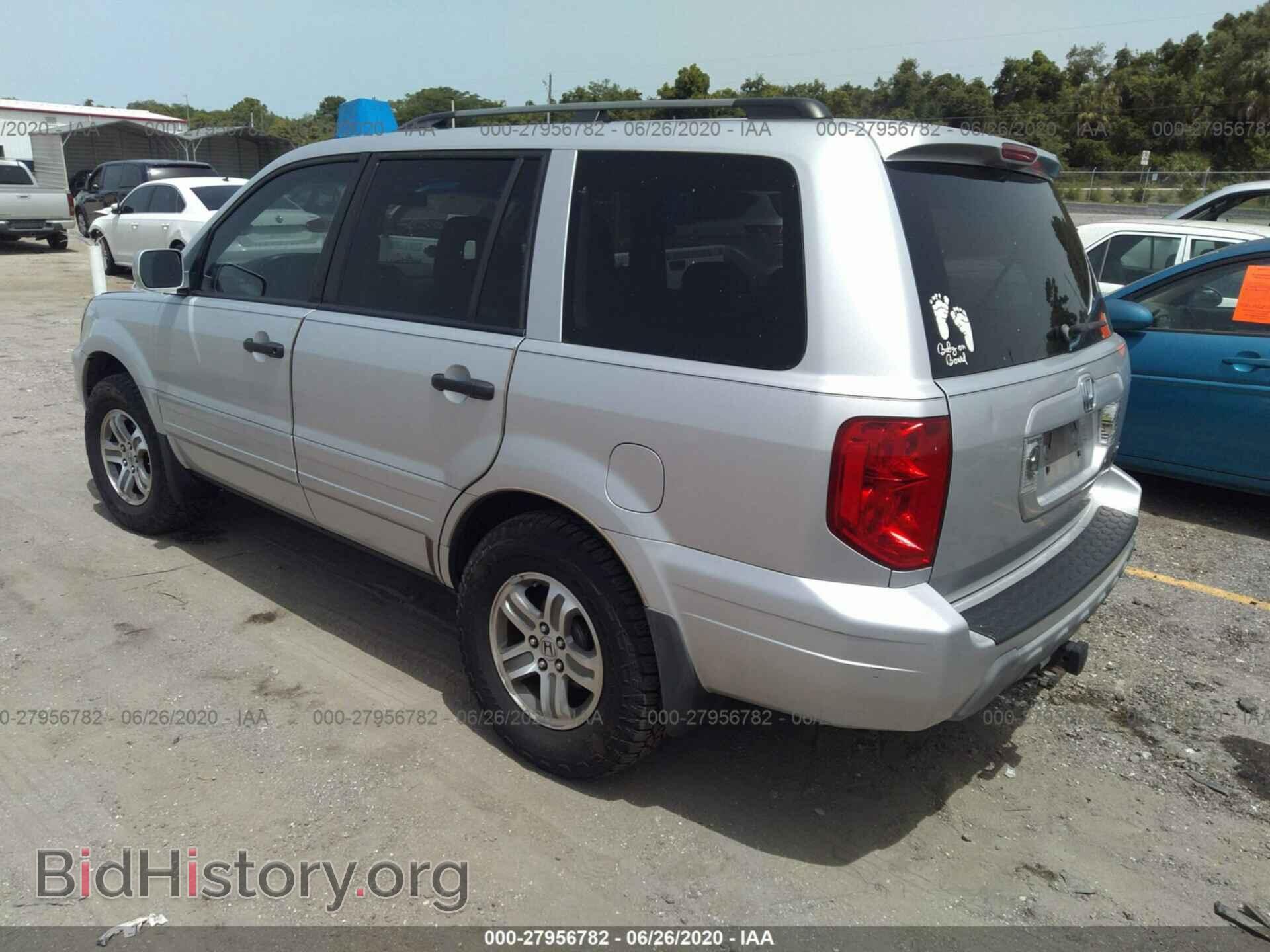 2005 HONDA PILOT - VIN: 5FNYF18535B050746 - Фото 3