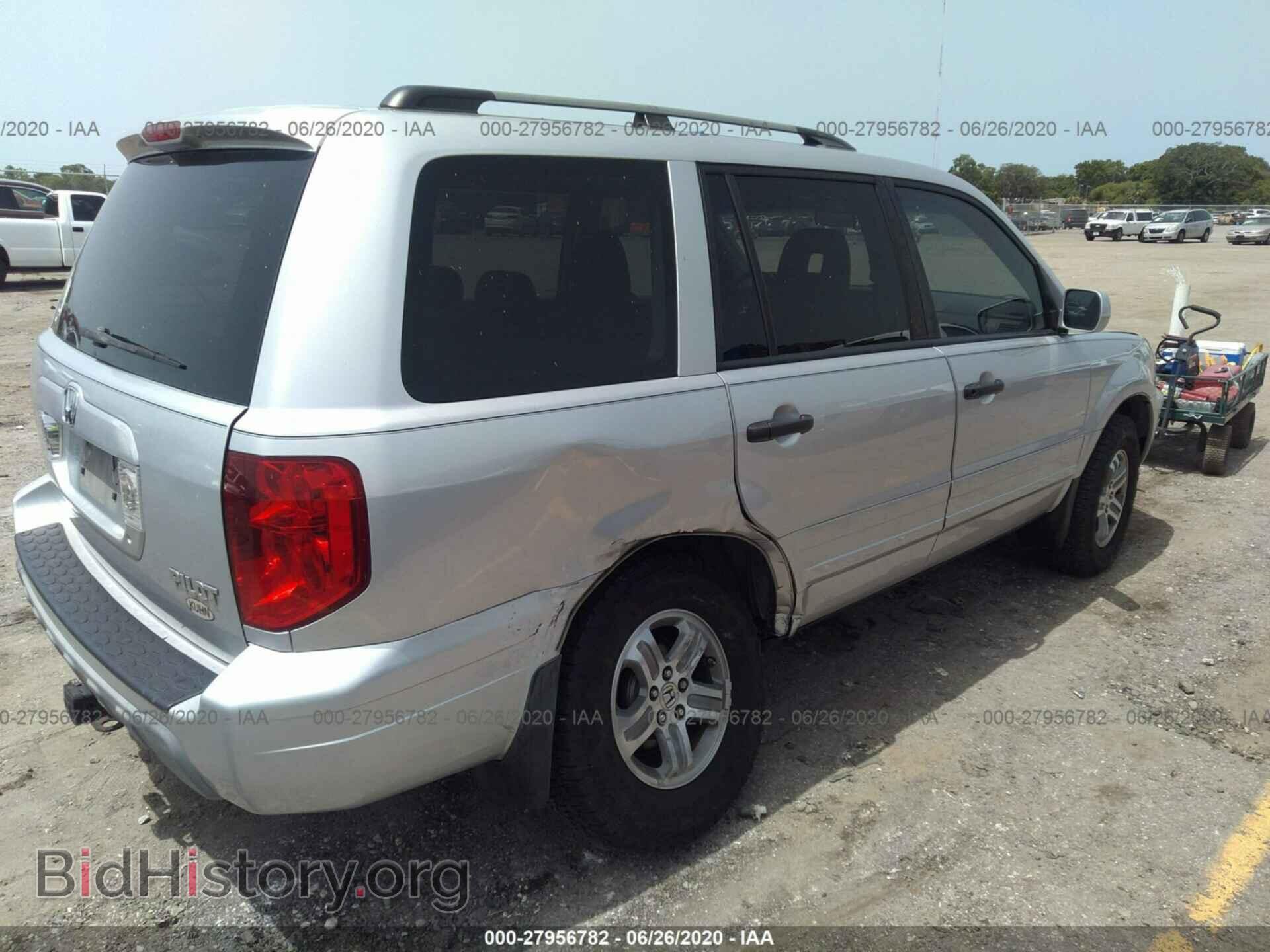 2005 HONDA PILOT - VIN: 5FNYF18535B050746 - Фото 4