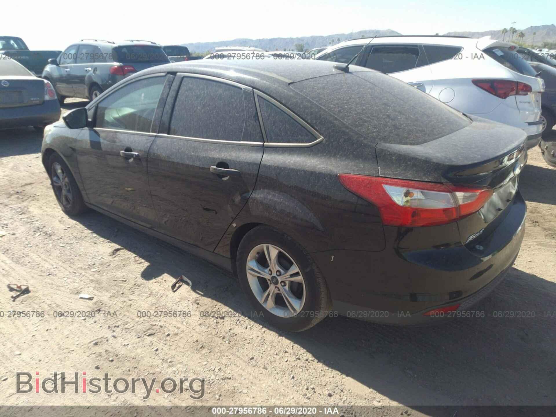 2014 FORD FOCUS - VIN: 1FADP3F2XEL294414 - Фото 3