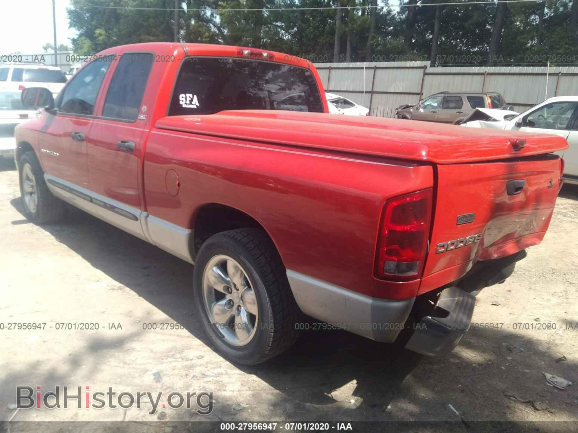 2002 DODGE RAM 1500 - VIN: 1D7HA18N92S703700 - Фото 3