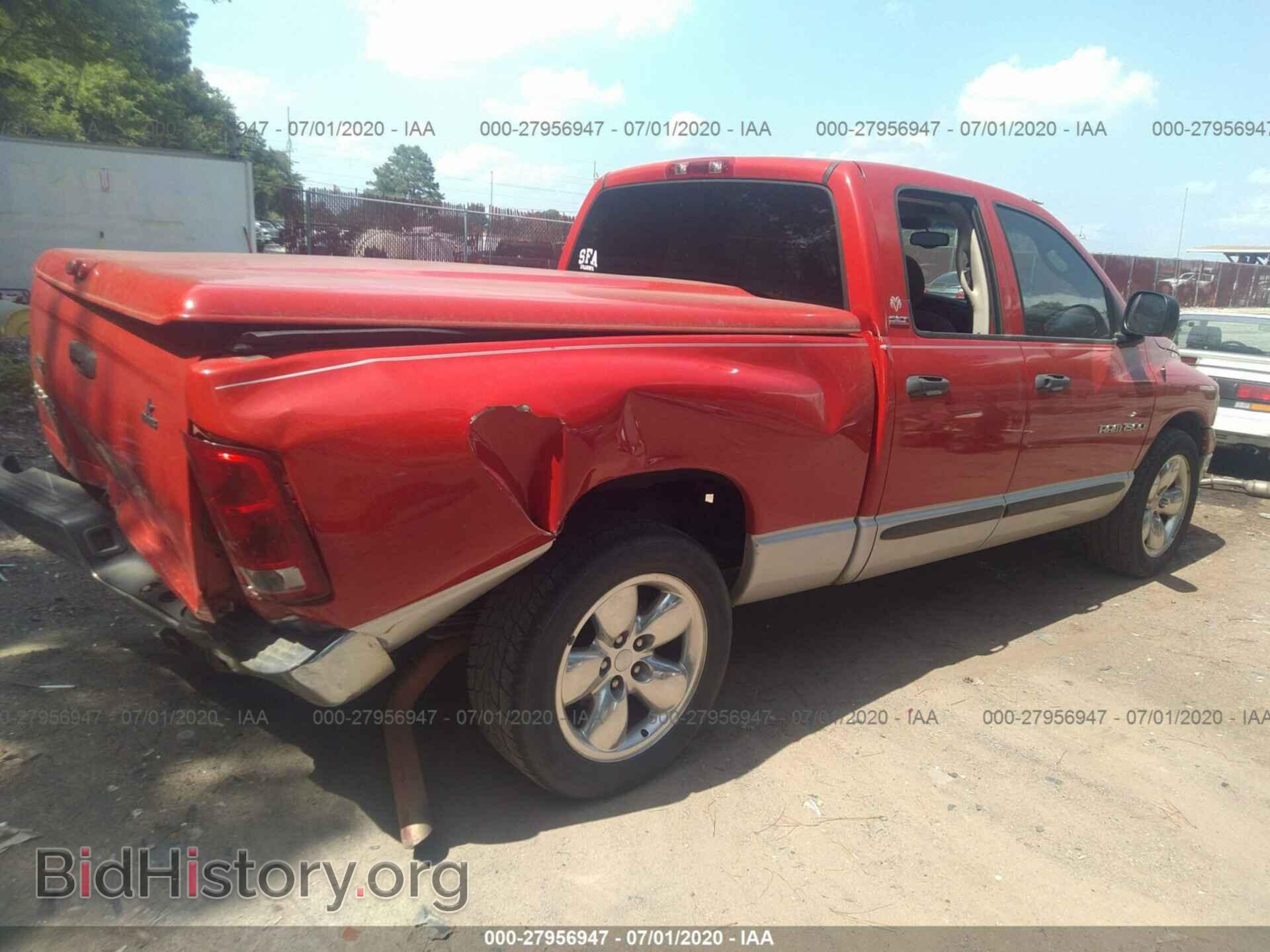 2002 DODGE RAM 1500 - VIN: 1D7HA18N92S703700 - Фото 4