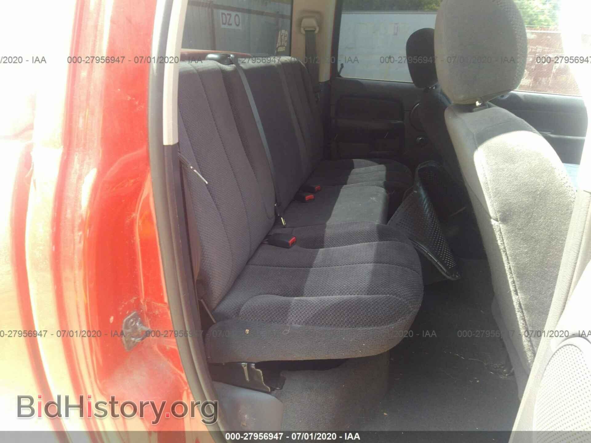 2002 DODGE RAM 1500 - VIN: 1D7HA18N92S703700 - Фото 8