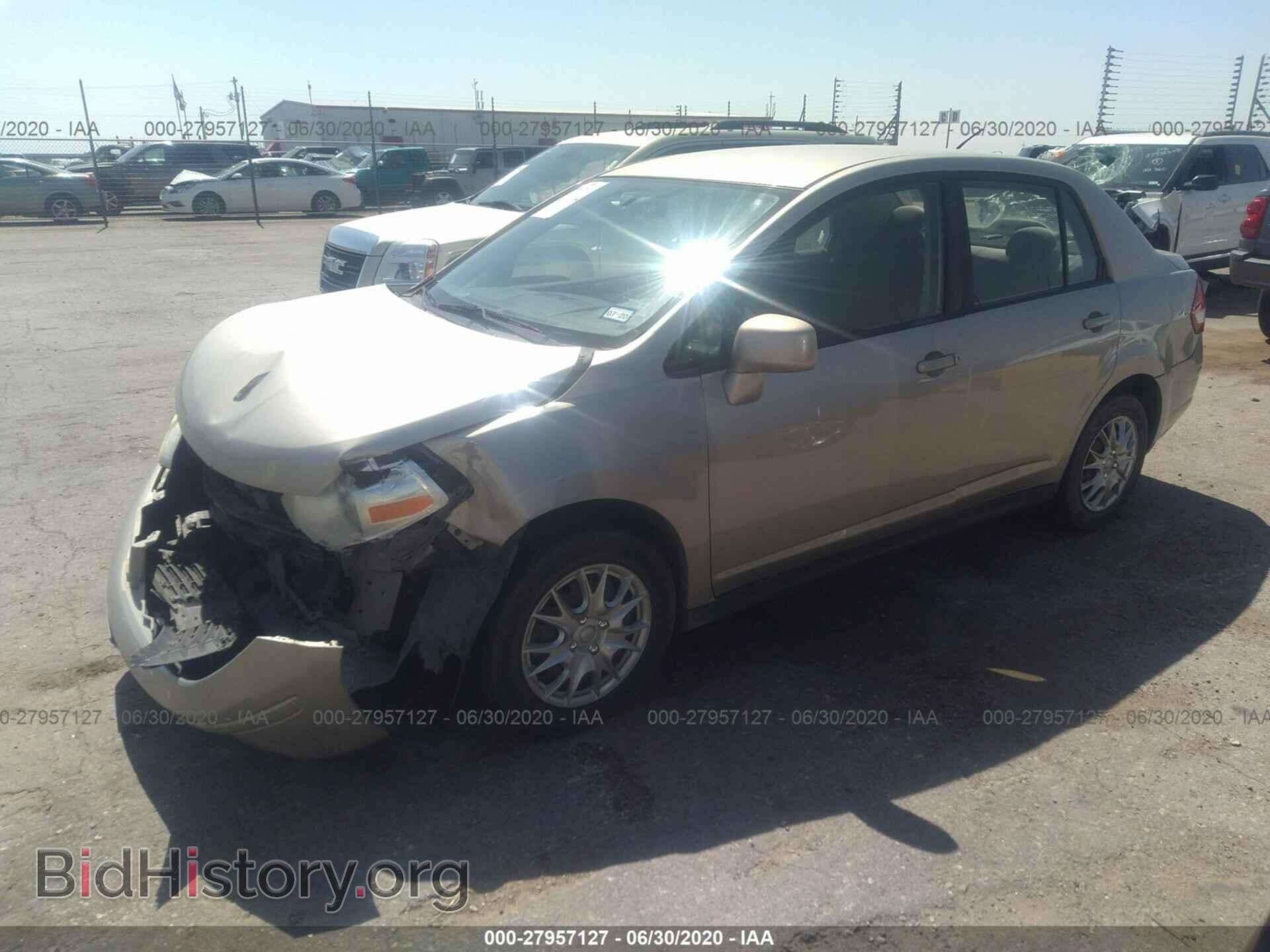 2009 NISSAN VERSA - VIN: 3N1BC11E09L465459 - Фото 2