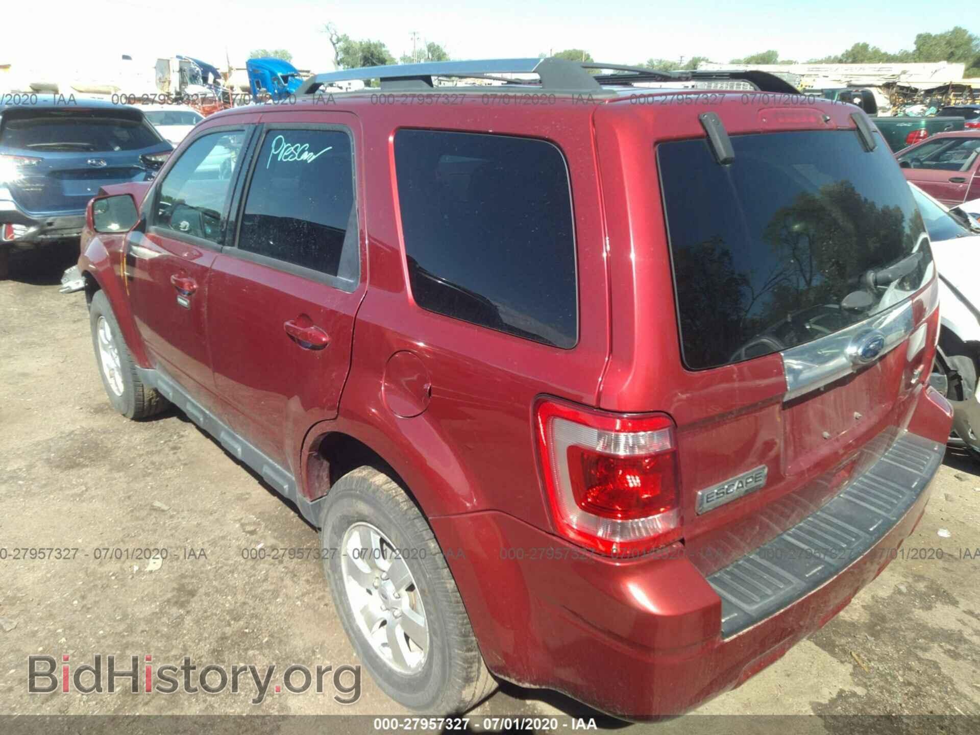 2012 FORD ESCAPE - VIN: 1FMCU9EG3CKB83586 - Фото 3