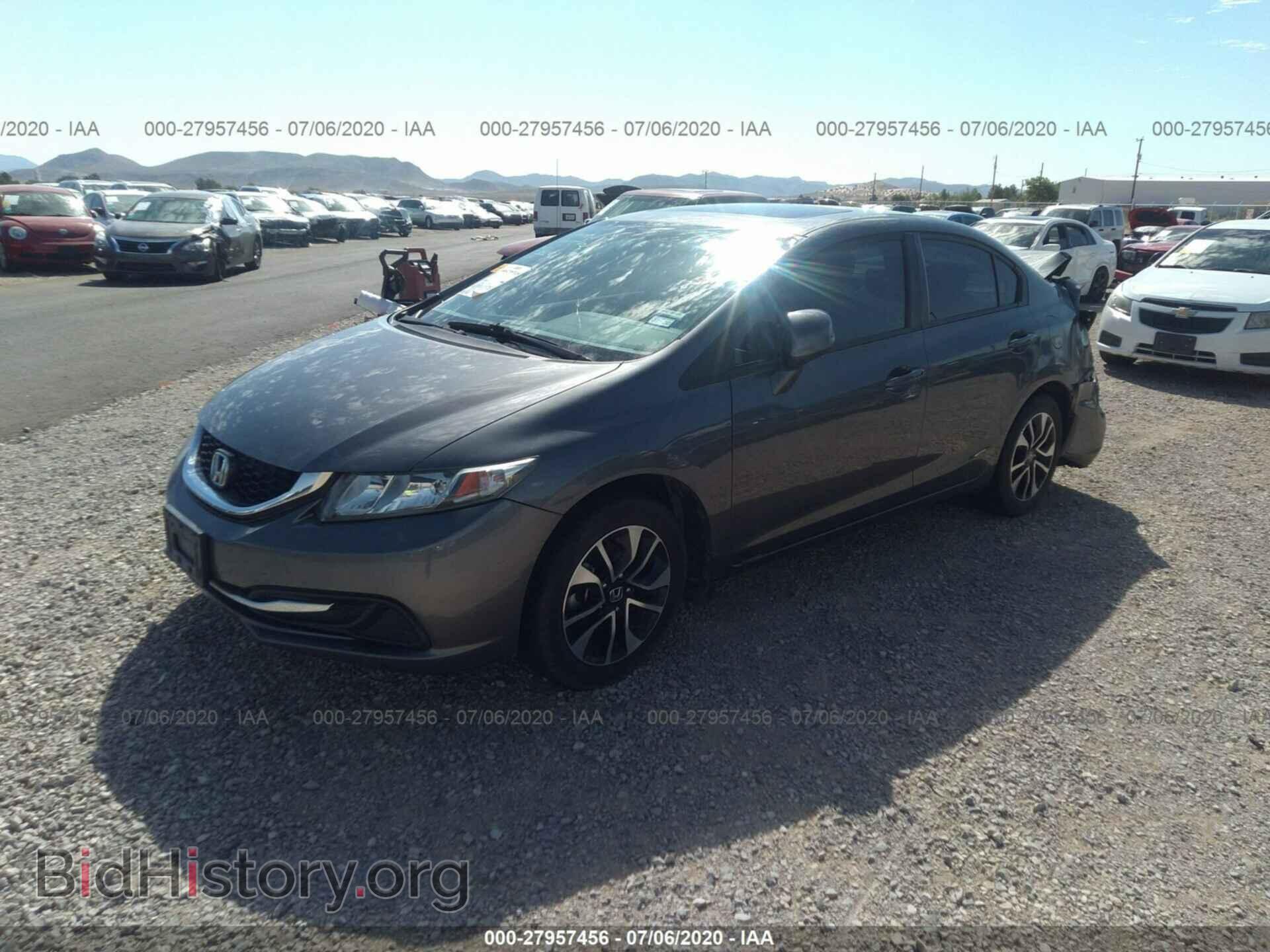 2013 HONDA CIVIC SDN - VIN: 19XFB2F83DE074779 - Фото 2