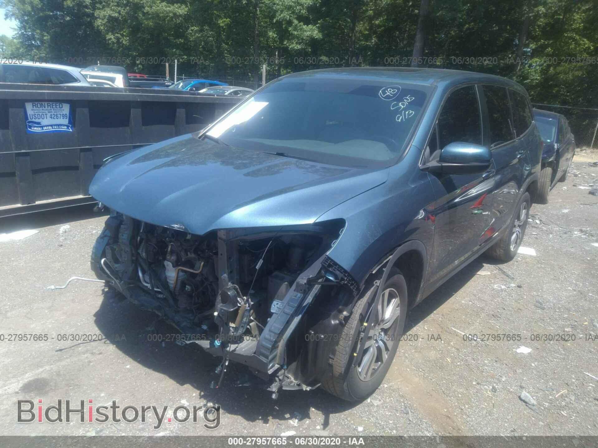 2016 HONDA PILOT - VIN: 5FNYF6H78GB108657 - Фото 2