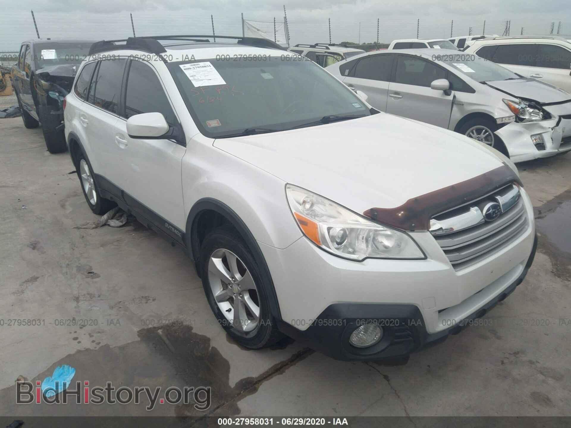 Фотография 4S4BRBGC3D3295038 - SUBARU OUTBACK 2013