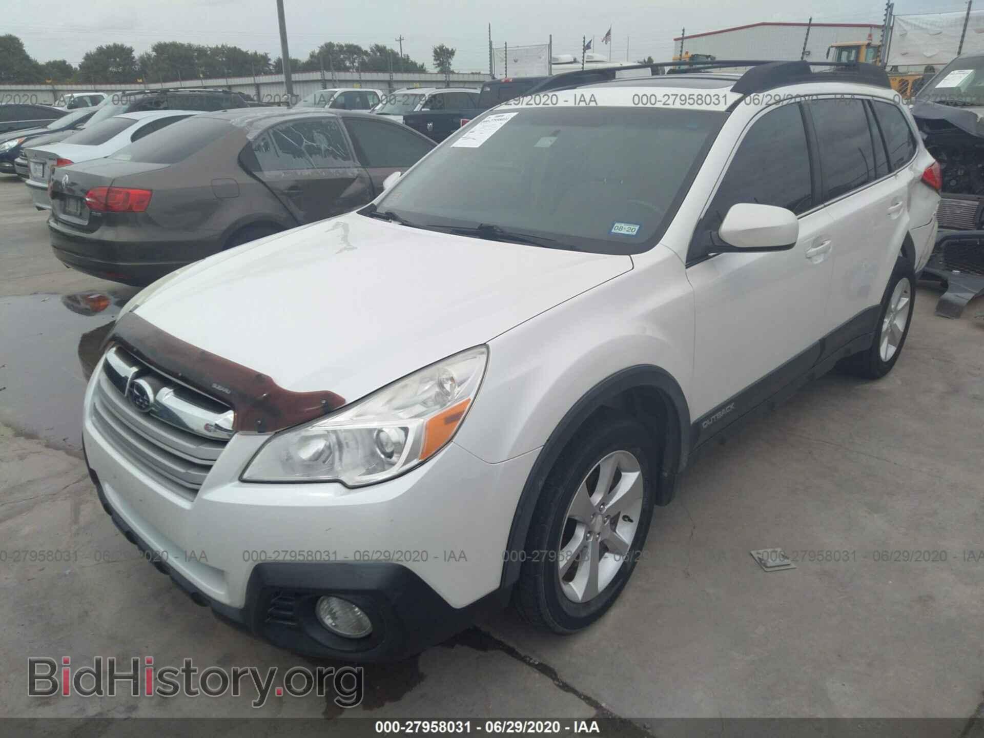 2013 SUBARU OUTBACK - VIN: 4S4BRBGC3D3295038 - Фото 2