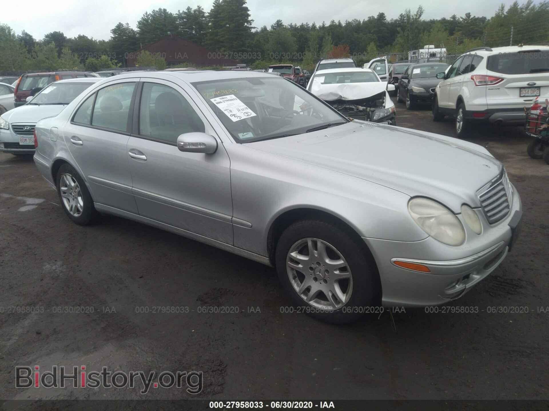 Фотография WDBUF65J75A725342 - MERCEDES-BENZ E-CLASS 2005