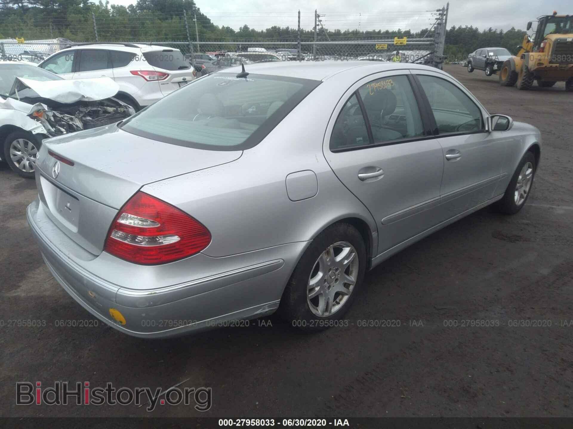 2005 MERCEDES-BENZ E-CLASS - VIN: WDBUF65J75A725342 - Фото 4