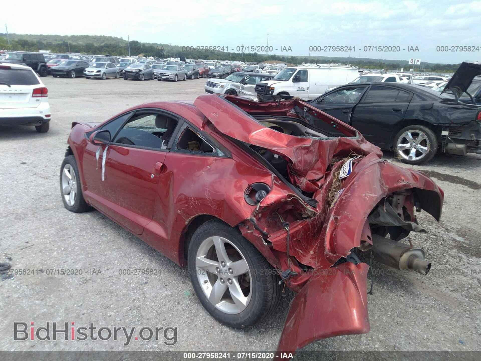 2009 MITSUBISHI ECLIPSE - VIN: 4A3AK24F59E020346 - Фото 3