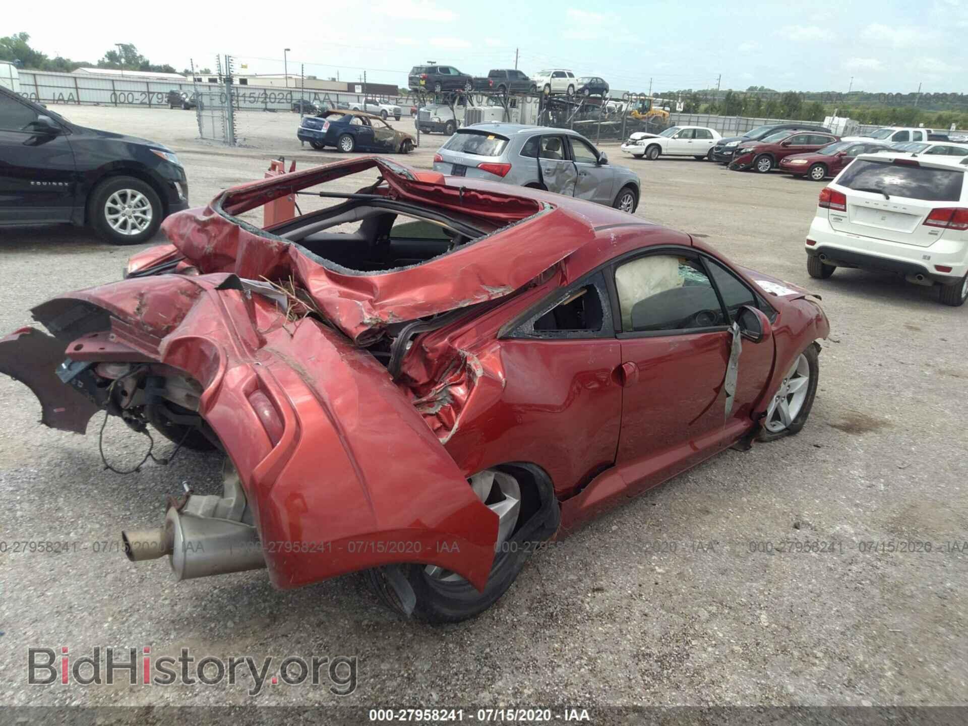 2009 MITSUBISHI ECLIPSE - VIN: 4A3AK24F59E020346 - Фото 4