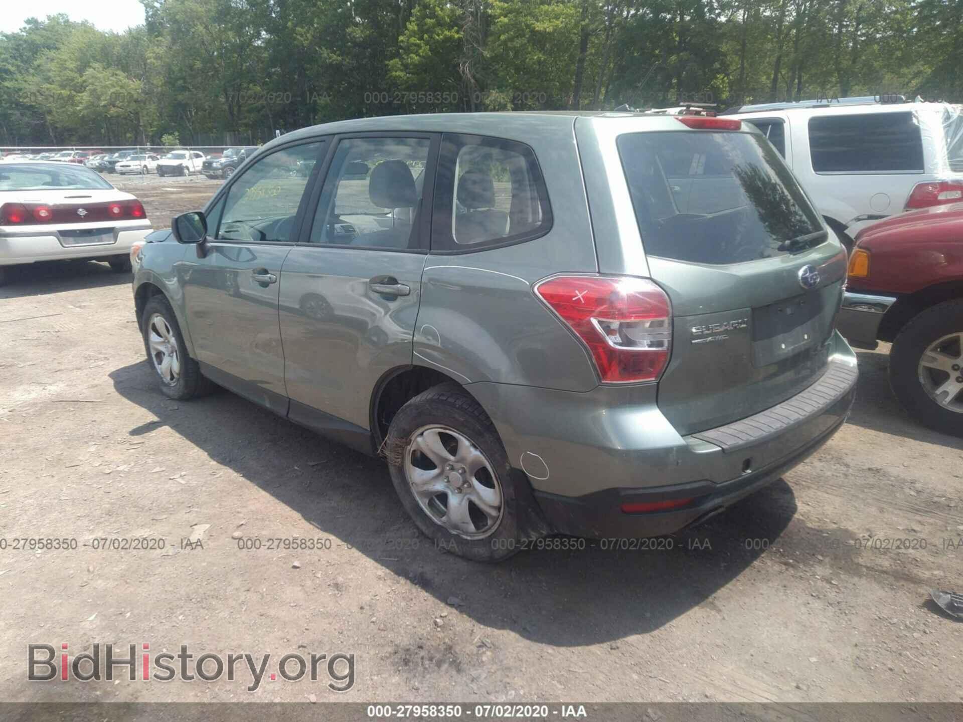 2015 SUBARU FORESTER - VIN: JF2SJAAC5FG559016 - Фото 3