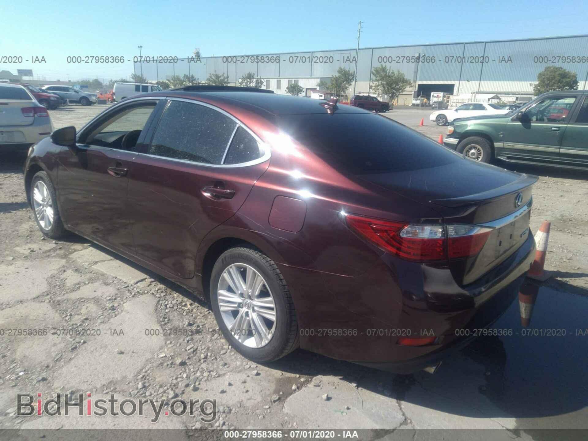 2013 LEXUS ES 350 - VIN: JTHBK1GG6D2019110 - Фото 3