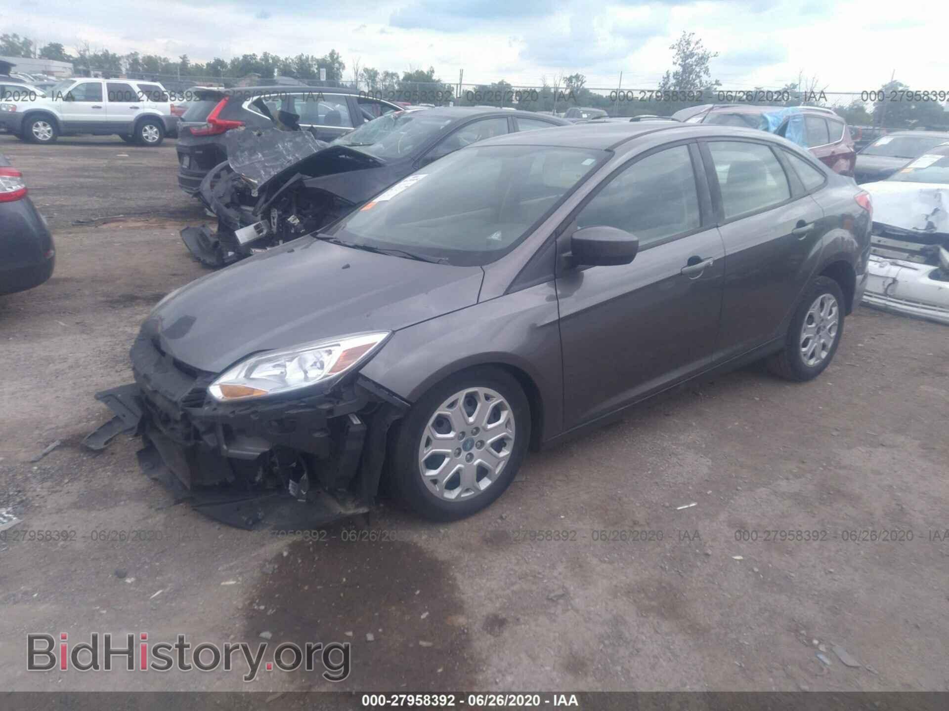 2012 FORD FOCUS - VIN: 1FAHP3F20CL255880 - Фото 2