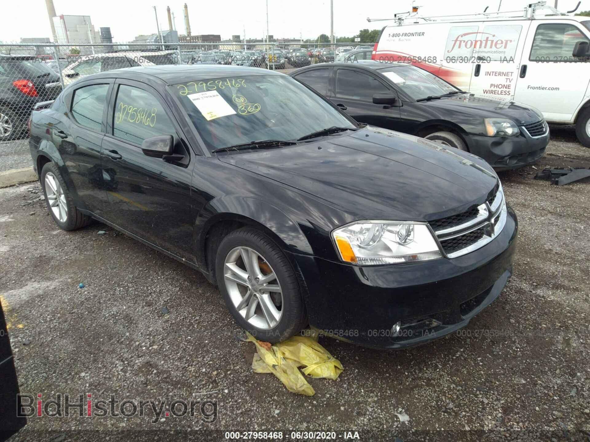 Photo 1B3BD1FG9BN593677 - DODGE AVENGER 2011