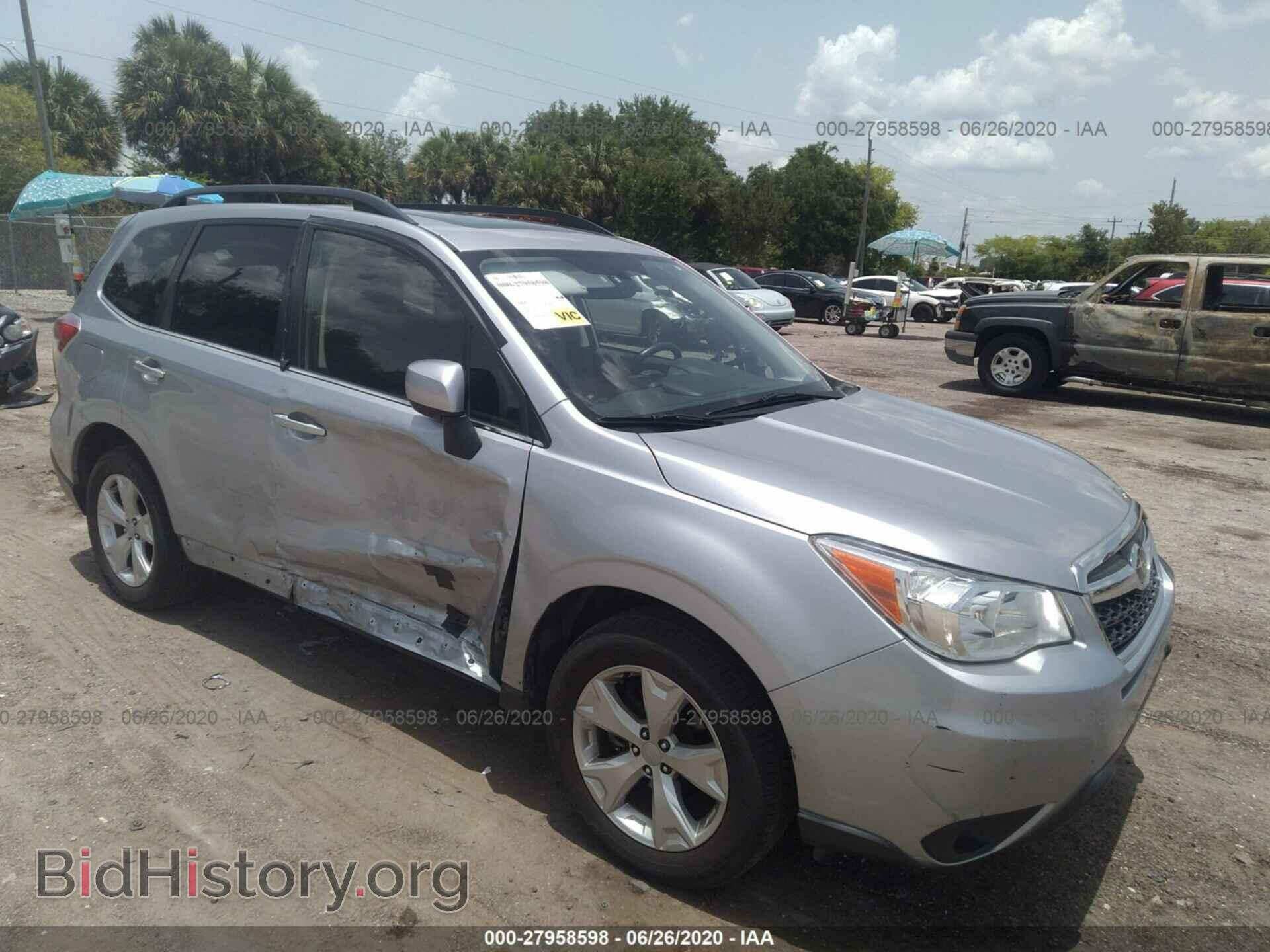 Фотография JF2SJAHC5EH514432 - SUBARU FORESTER 2014