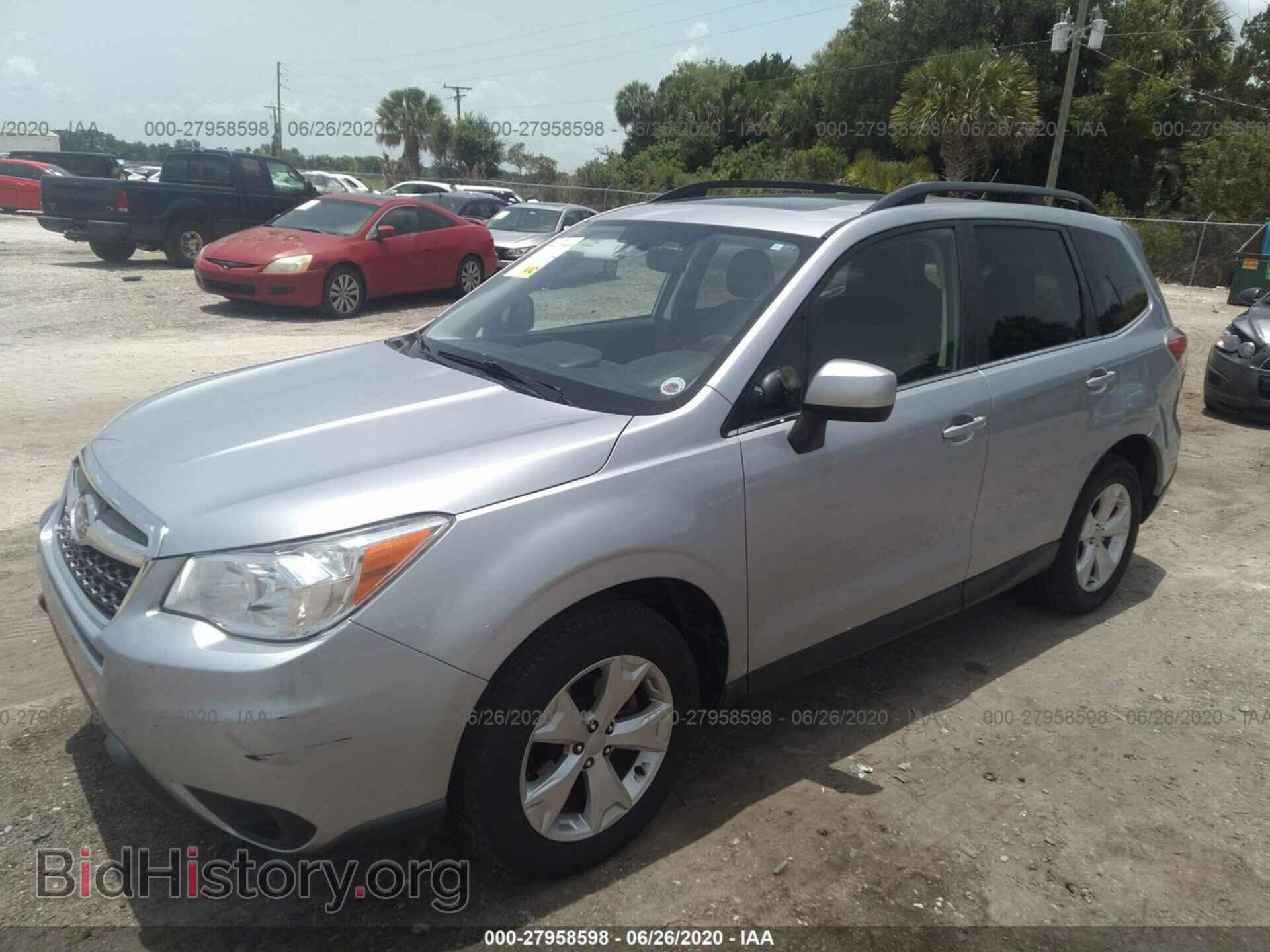 2014 SUBARU FORESTER - VIN: JF2SJAHC5EH514432 - Фото 2