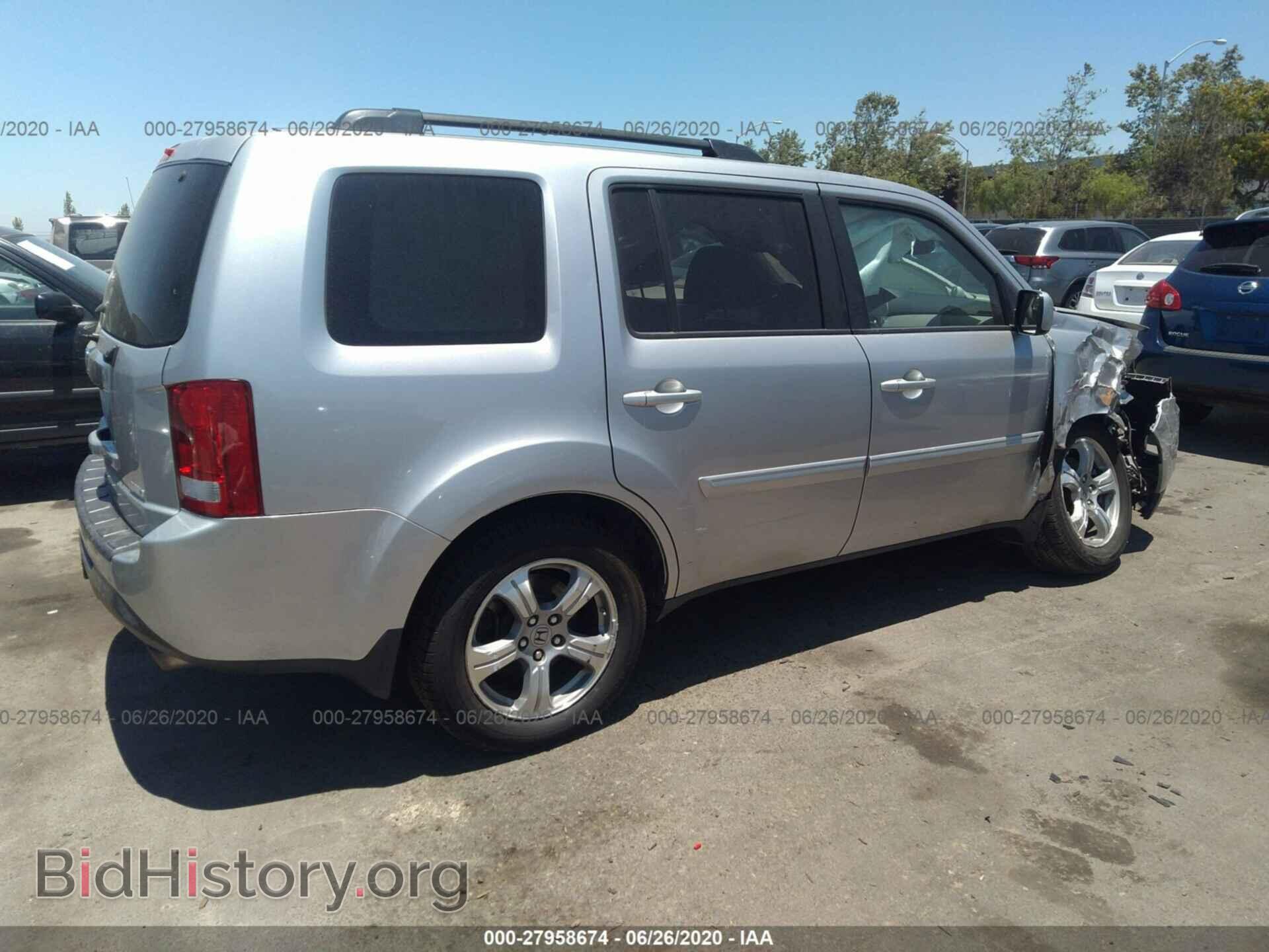 2012 HONDA PILOT - VIN: 5FNYF4H57CB020681 - Фото 4