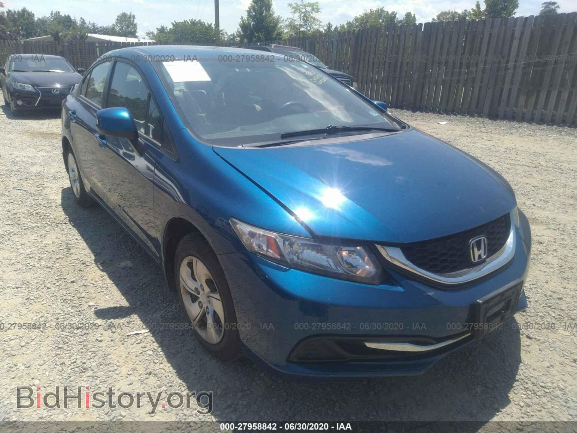 Фотография 2HGFB2F52DH562052 - HONDA CIVIC 2013