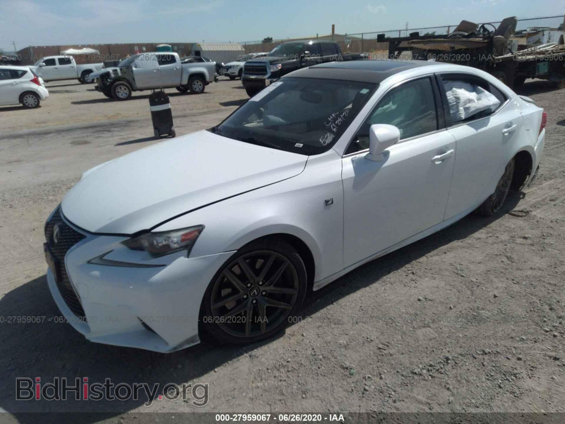2014 LEXUS IS 350 - VIN: JTHBE1D26E5007054 - Фото 2
