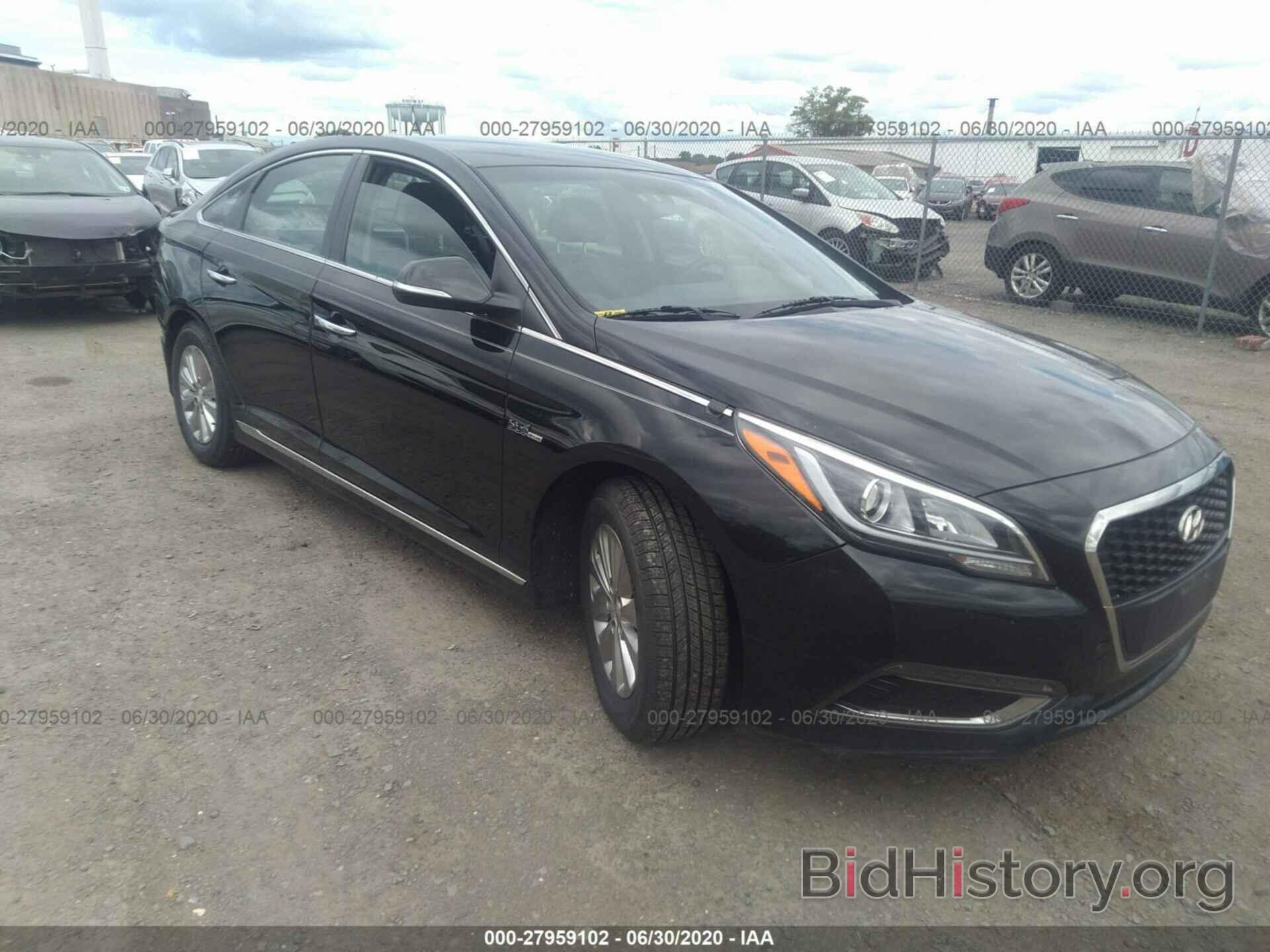 Photo KMHE24L10GA036931 - HYUNDAI SONATA HYBRID 2016