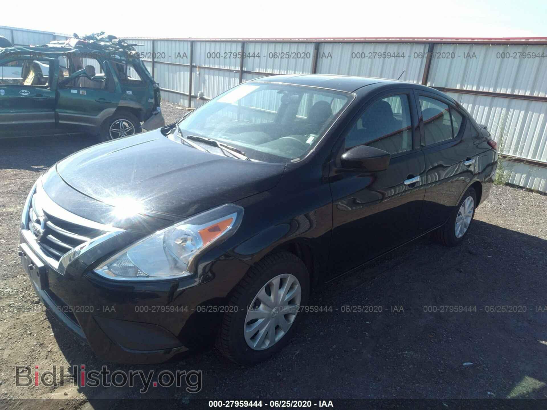 2019 NISSAN VERSA - VIN: 3N1CN7AP3KL846876 - Фото 2