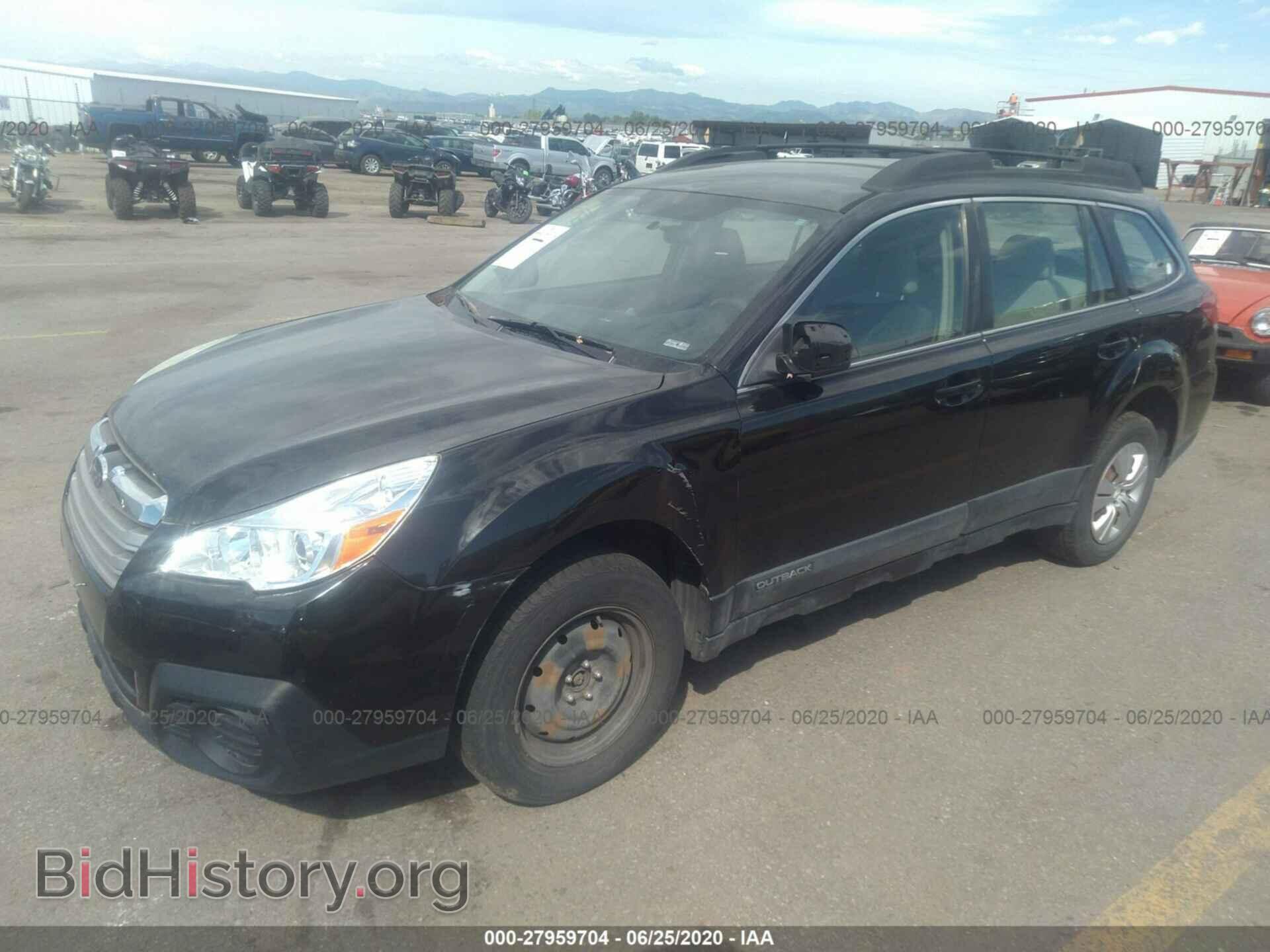 2013 SUBARU OUTBACK - VIN: 4S4BRCAC5D1218472 - Фото 2