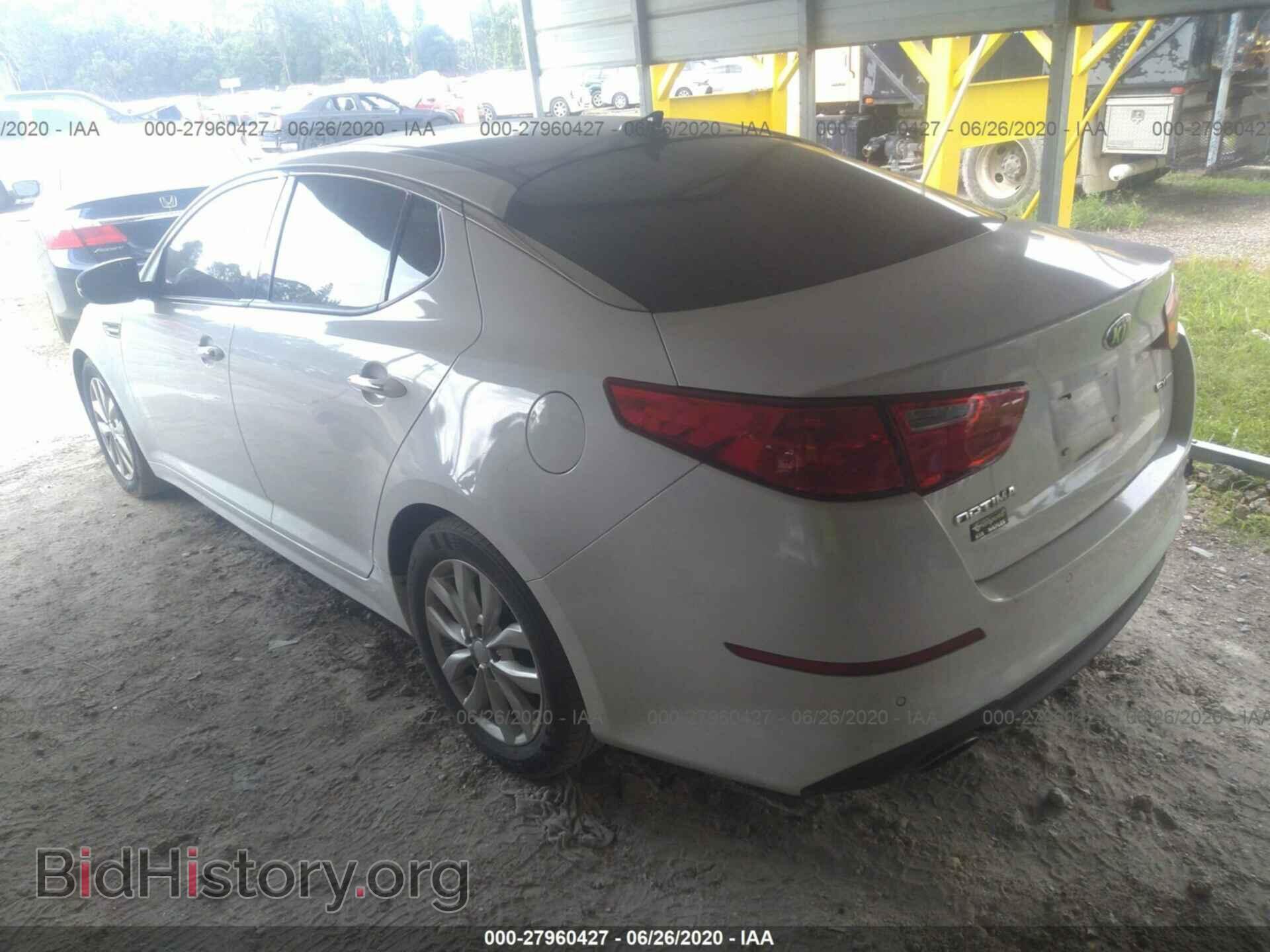 2015 KIA OPTIMA - VIN: 5XXGN4A76FG352221 - Photo 3