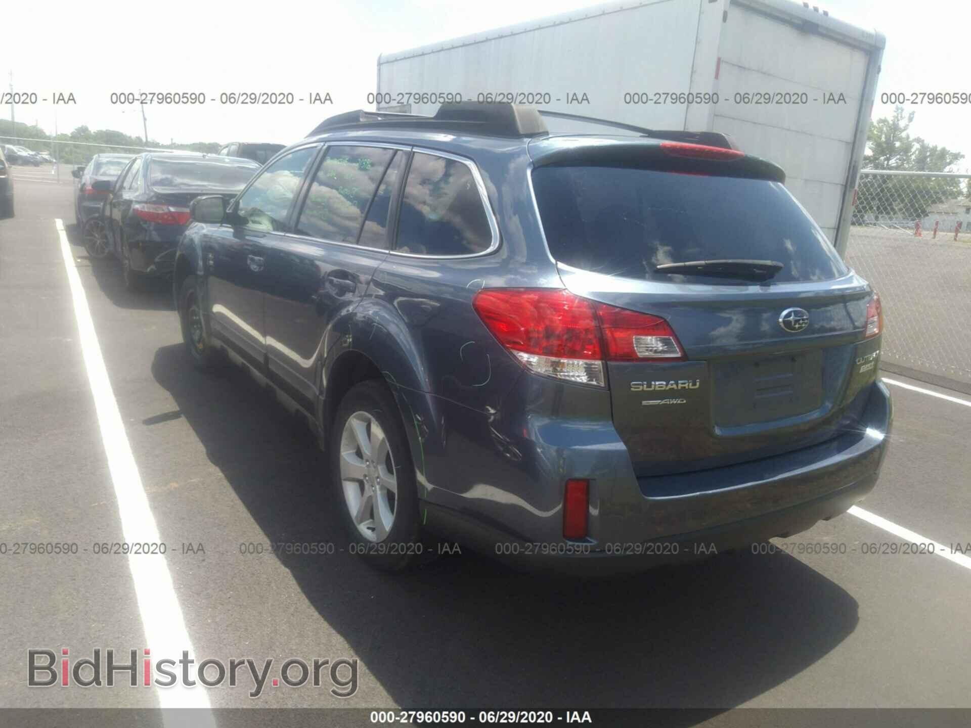 2013 SUBARU OUTBACK - VIN: 4S4BRBCC2D3267009 - Фото 3