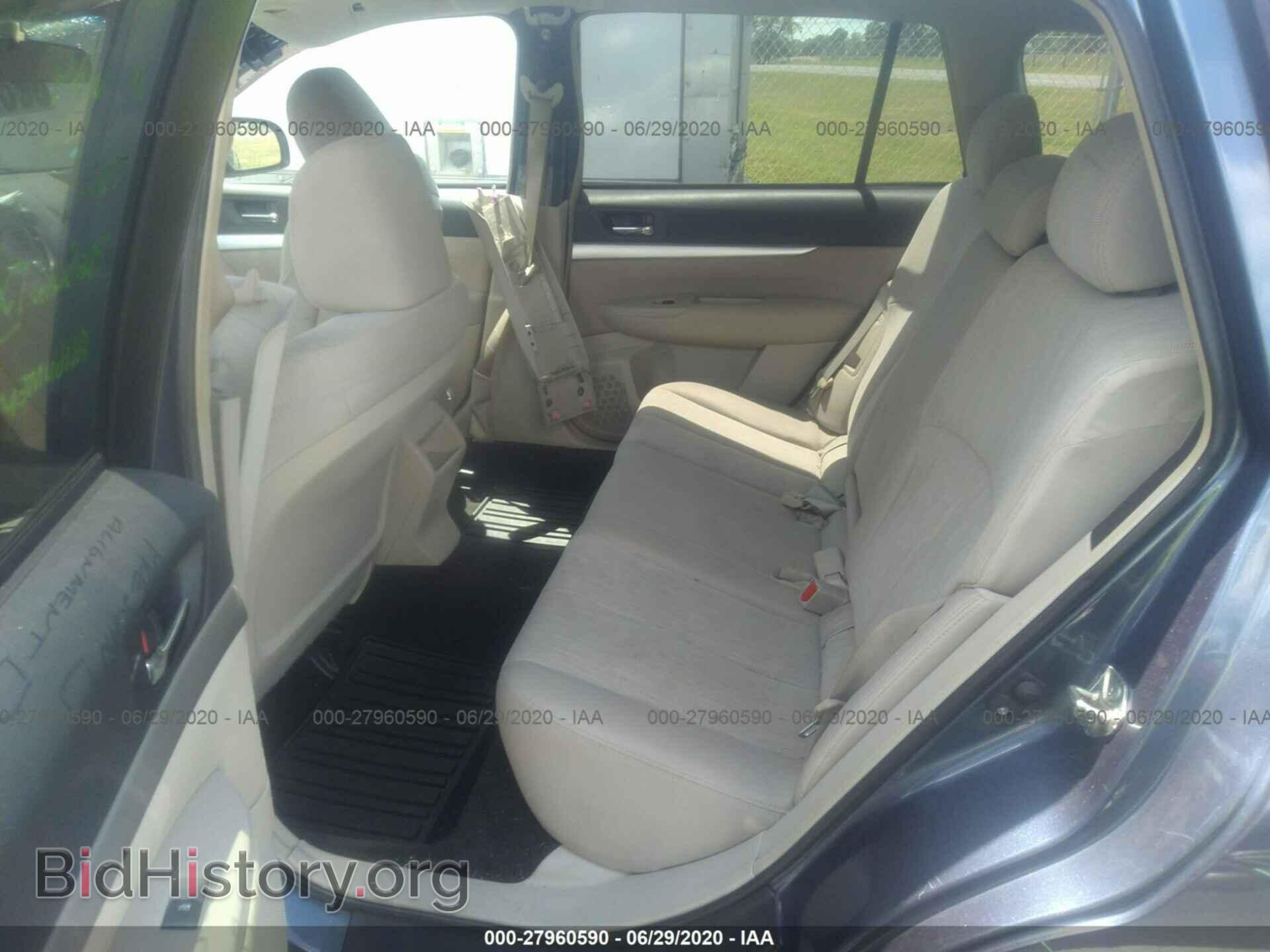 2013 SUBARU OUTBACK - VIN: 4S4BRBCC2D3267009 - Фото 8