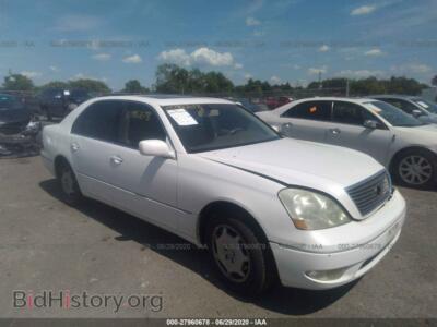 2002 Lexus LS 430, white — VIN JTHBN30F820071397, IAAI