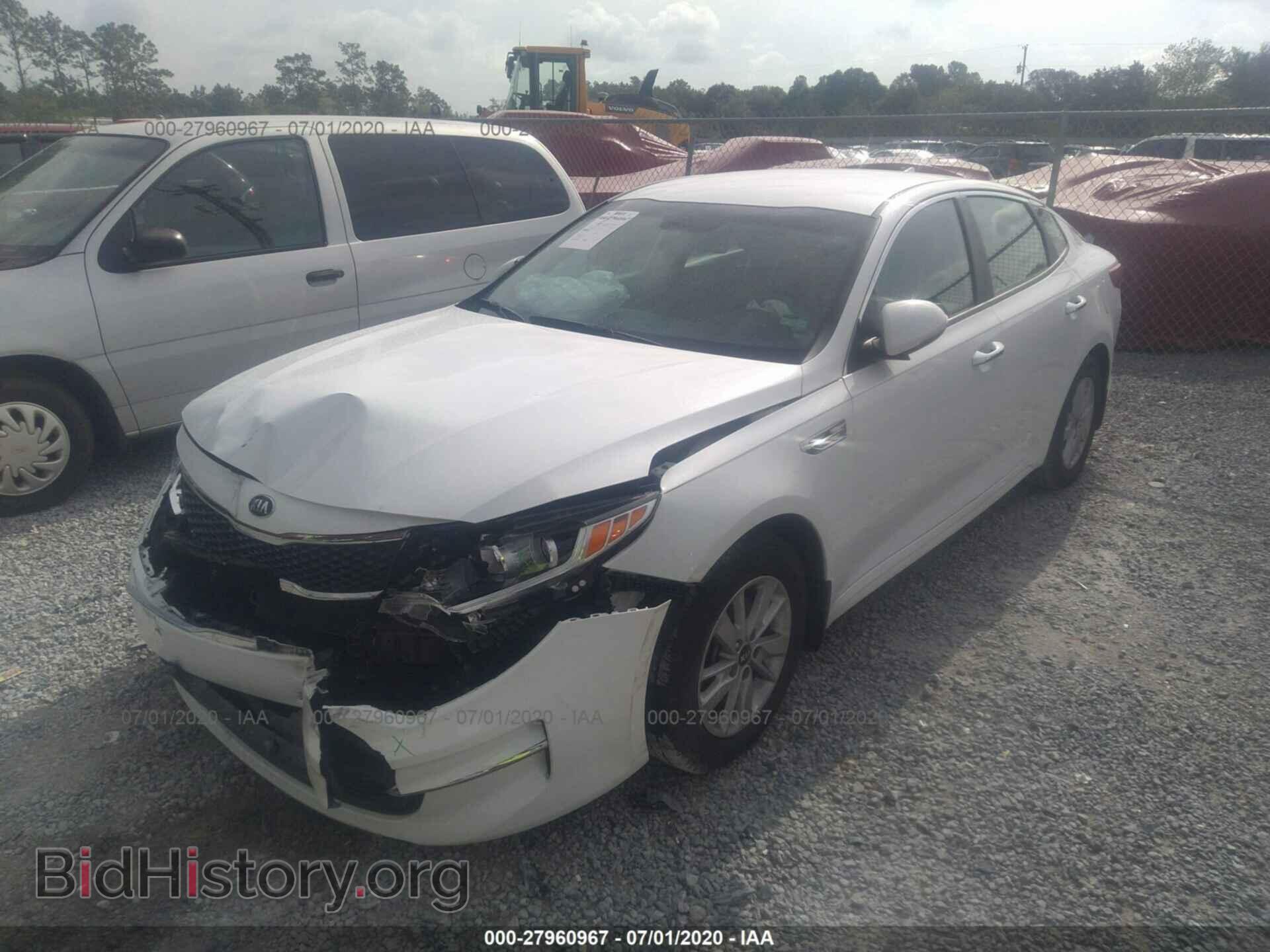 2016 KIA OPTIMA - VIN: KNAGT4L33G5103913 - Фото 2