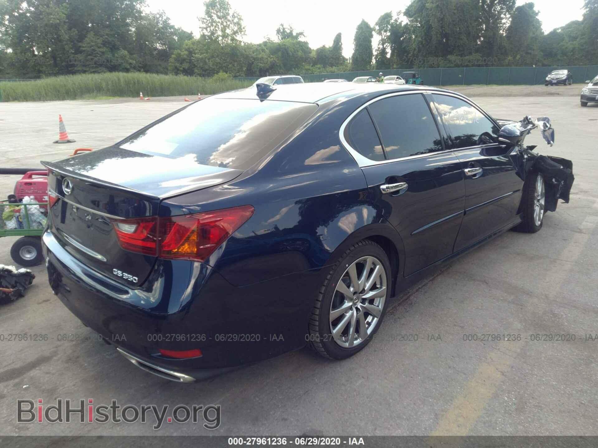2015 LEXUS GS 350 - VIN: JTHBE1BL3FA006576 - Фото 4
