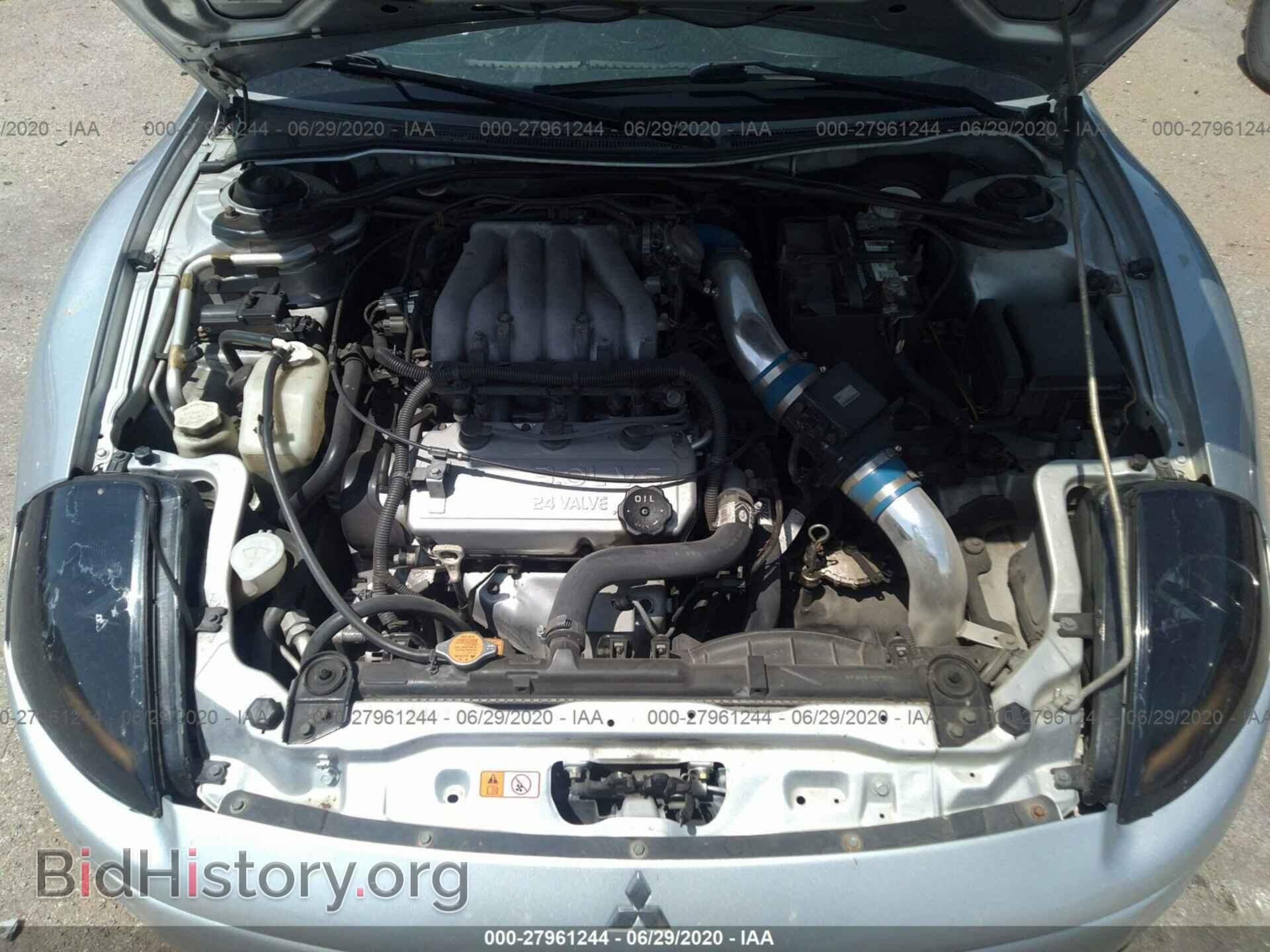 2002 MITSUBISHI ECLIPSE - VIN: 4A3AC54H22E026837 - Фото 10