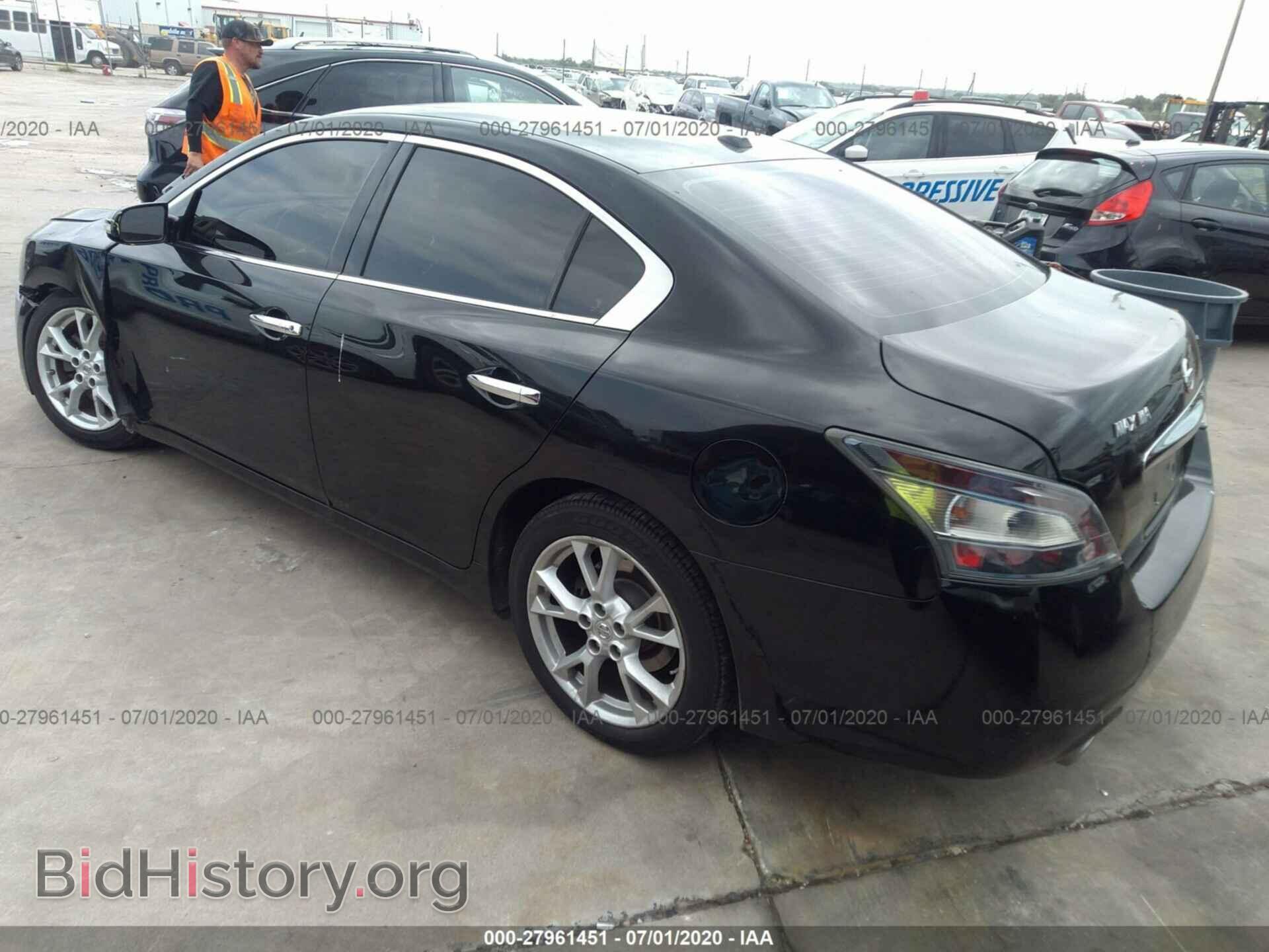 2012 NISSAN MAXIMA - VIN: 1N4AA5AP3CC846528 - Фото 3