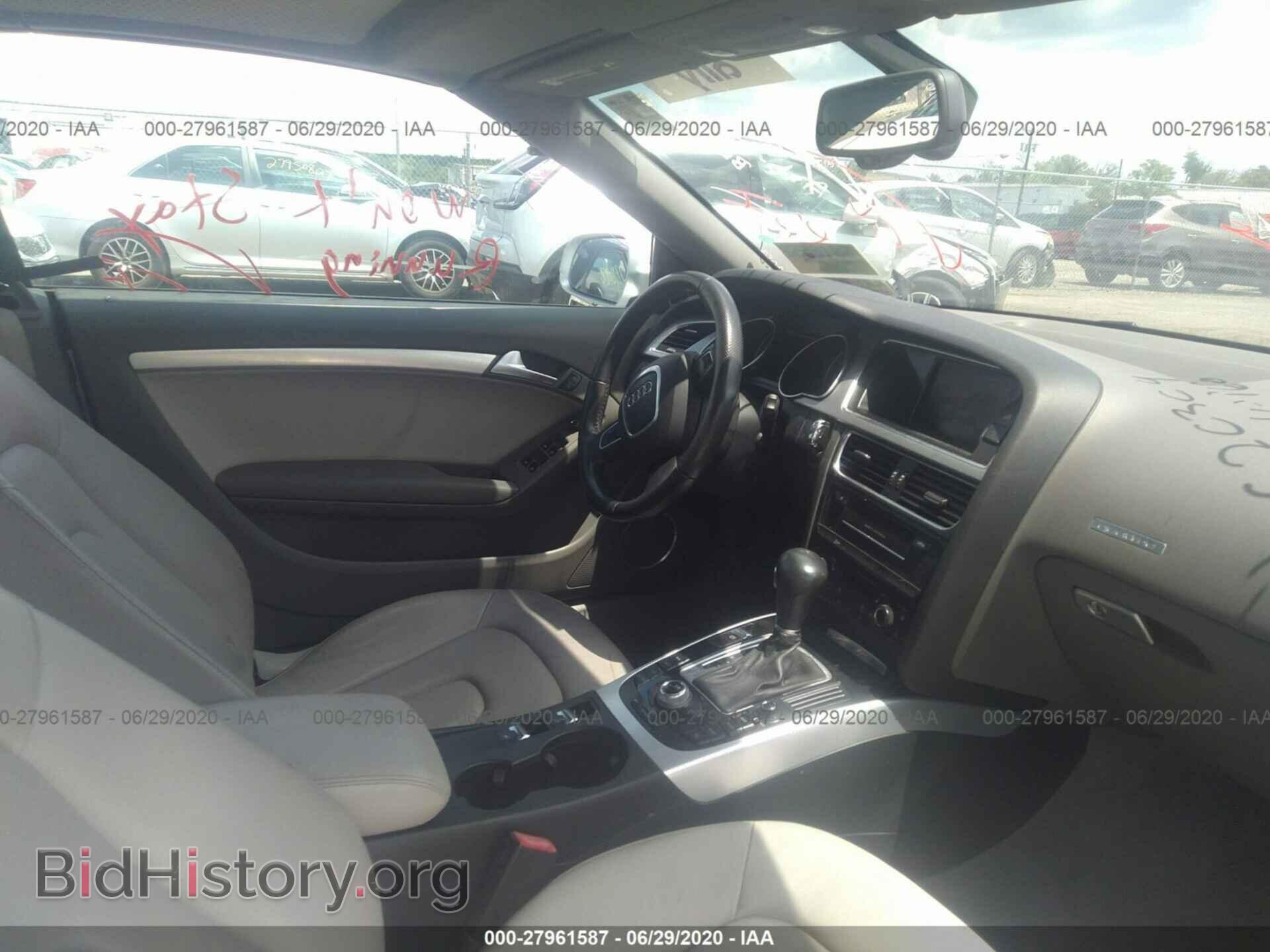 2011 AUDI A5 - VIN: WAULFAFH0BN006589 - Photo 5