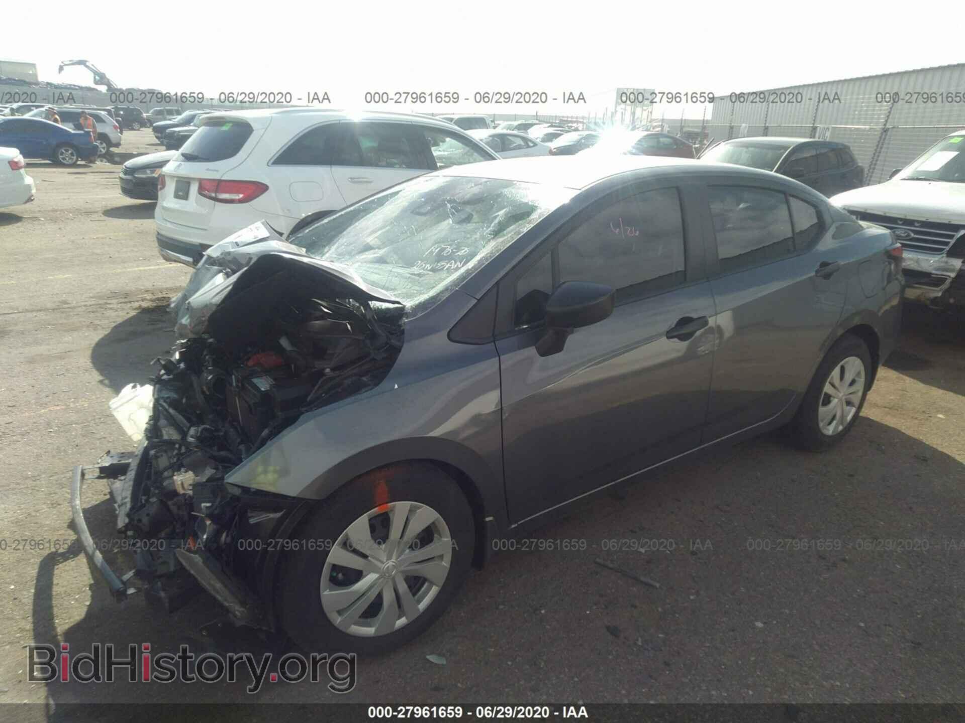2020 NISSAN VERSA - VIN: 3N1CN8DV2LL855151 - Фото 2