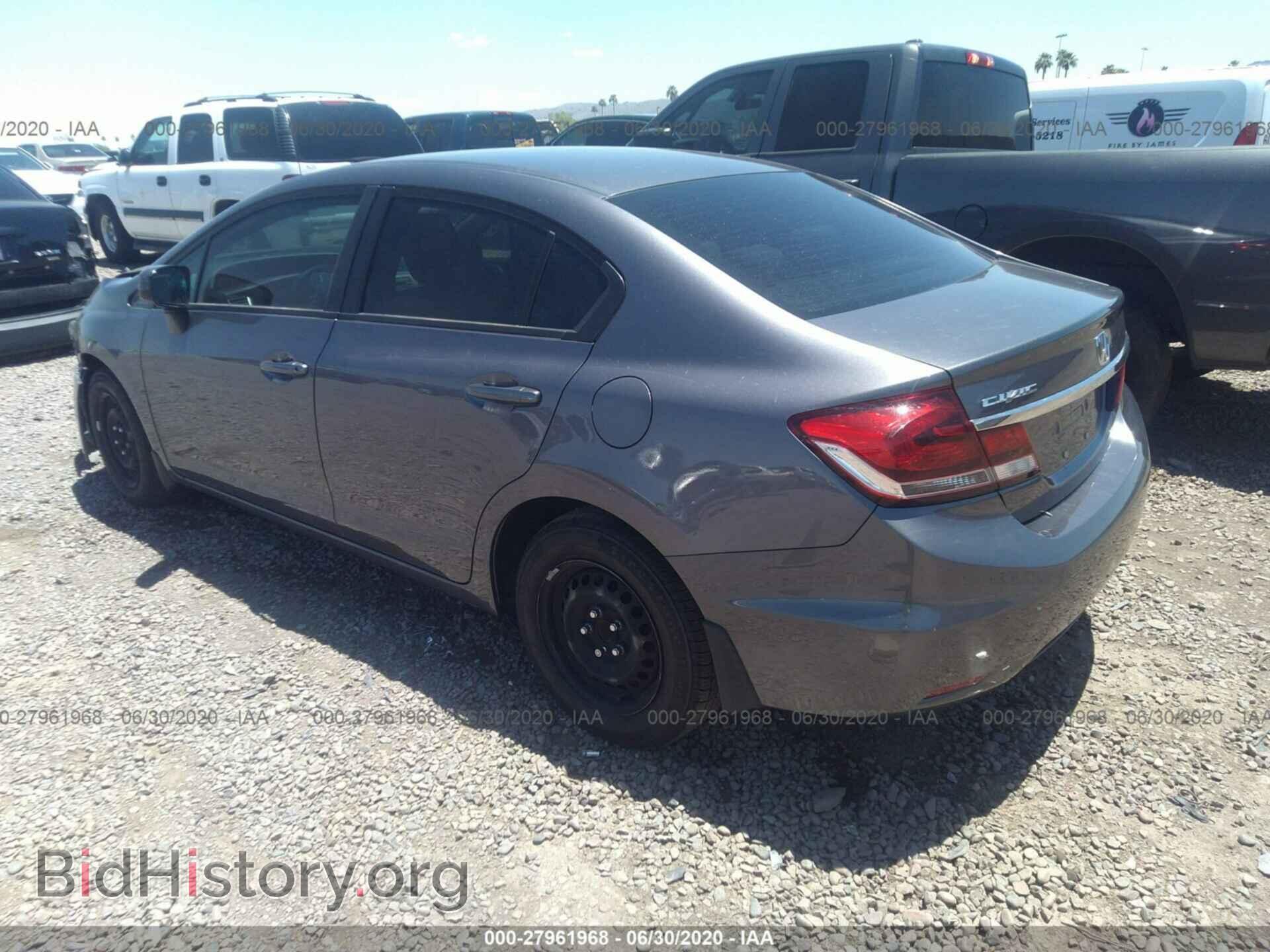 2014 HONDA CIVIC - VIN: 19XFB2F56EE063184 - Фото 3