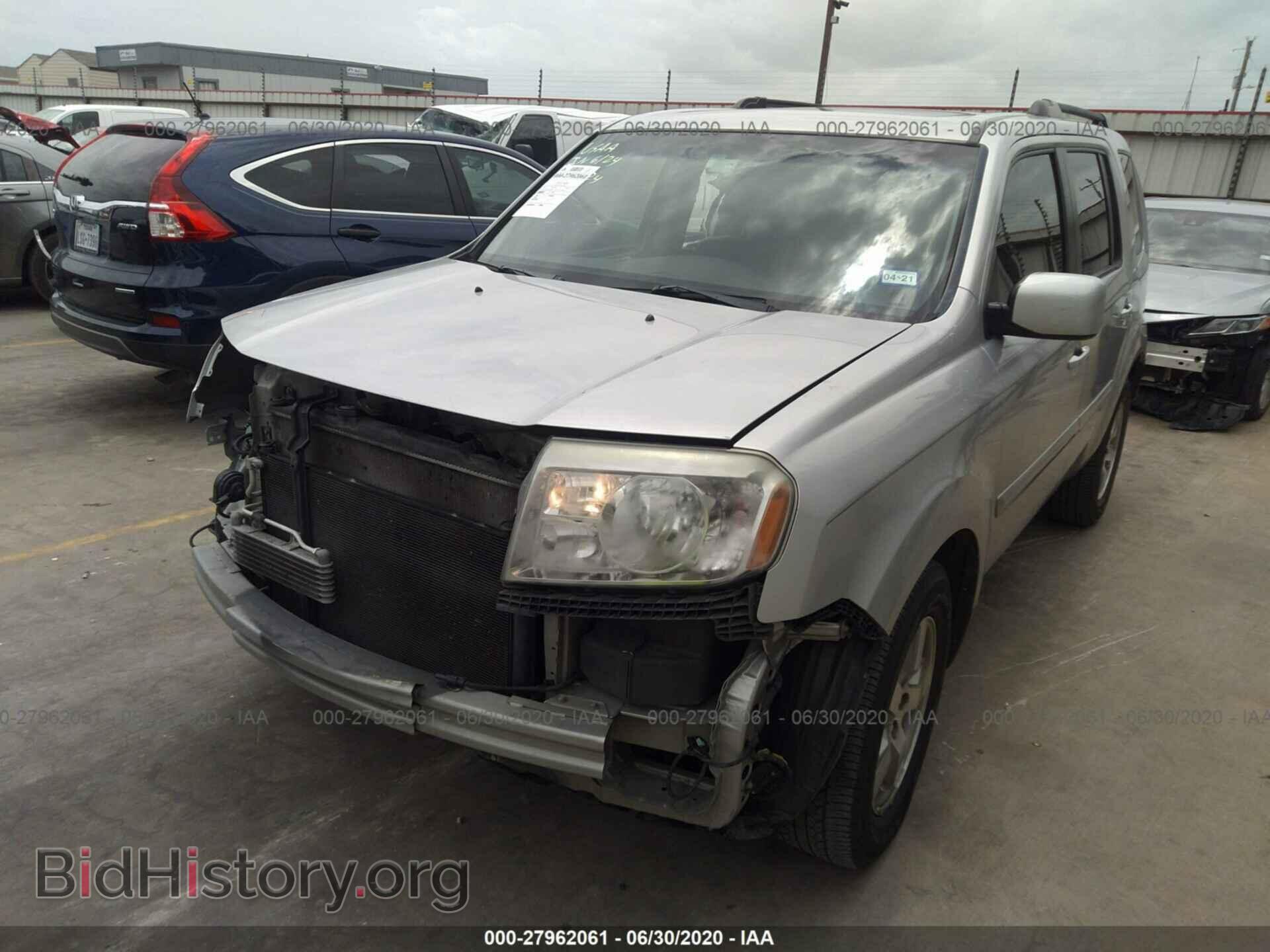 2010 HONDA PILOT - VIN: 5FNYF3H55AB011081 - Фото 2
