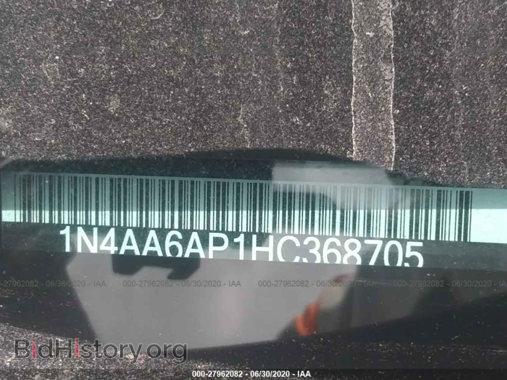 2017 NISSAN MAXIMA - VIN: 1N4AA6AP1HC368705 - Фото 9