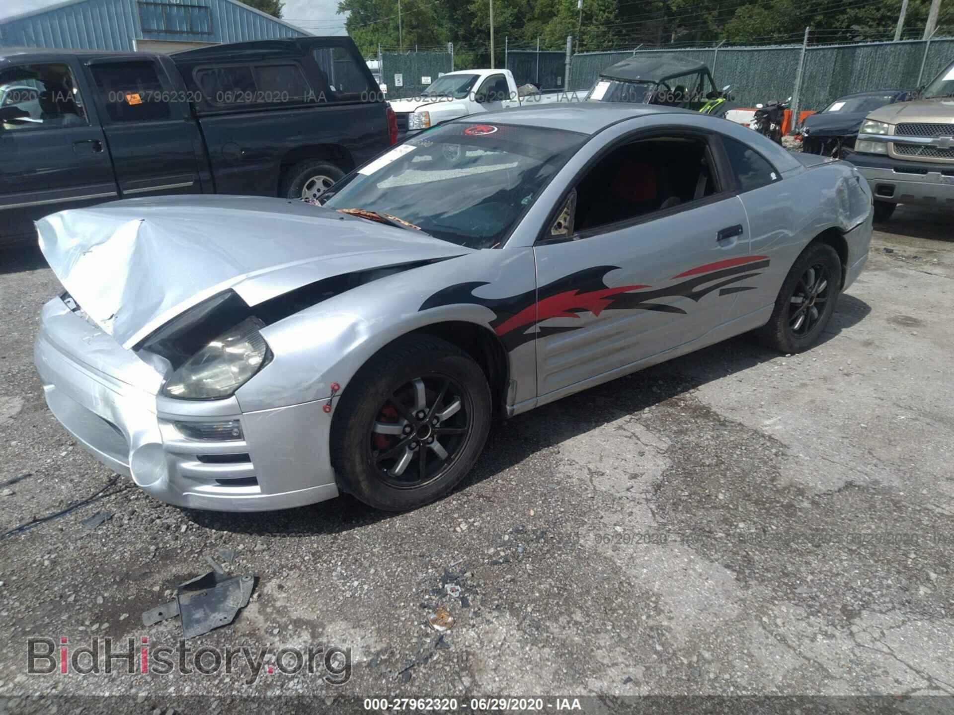 2003 MITSUBISHI ECLIPSE - VIN: 4A3AC34G73E019699 - Фото 2