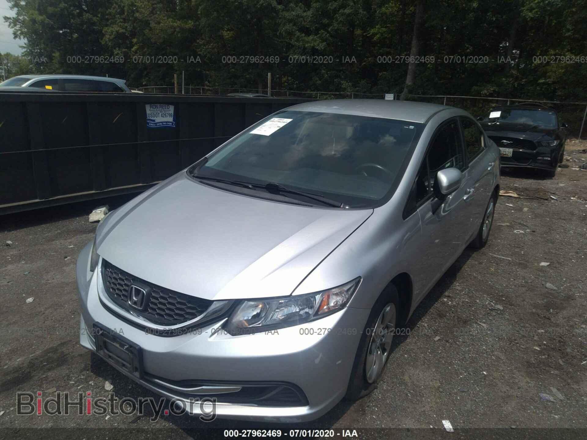 2014 HONDA CIVIC - VIN: 19XFB2F50EE233331 - Фото 2