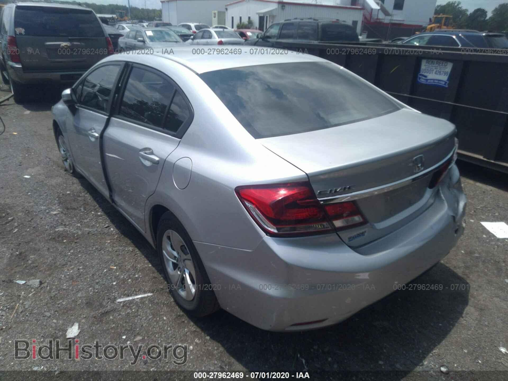 2014 HONDA CIVIC - VIN: 19XFB2F50EE233331 - Фото 3